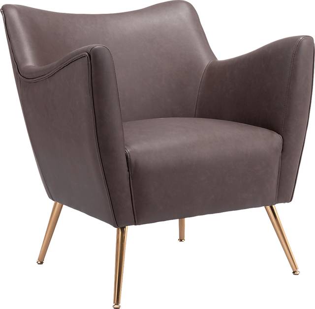 Graiff Espresso Accent Chair - Thumbnail - Image 1