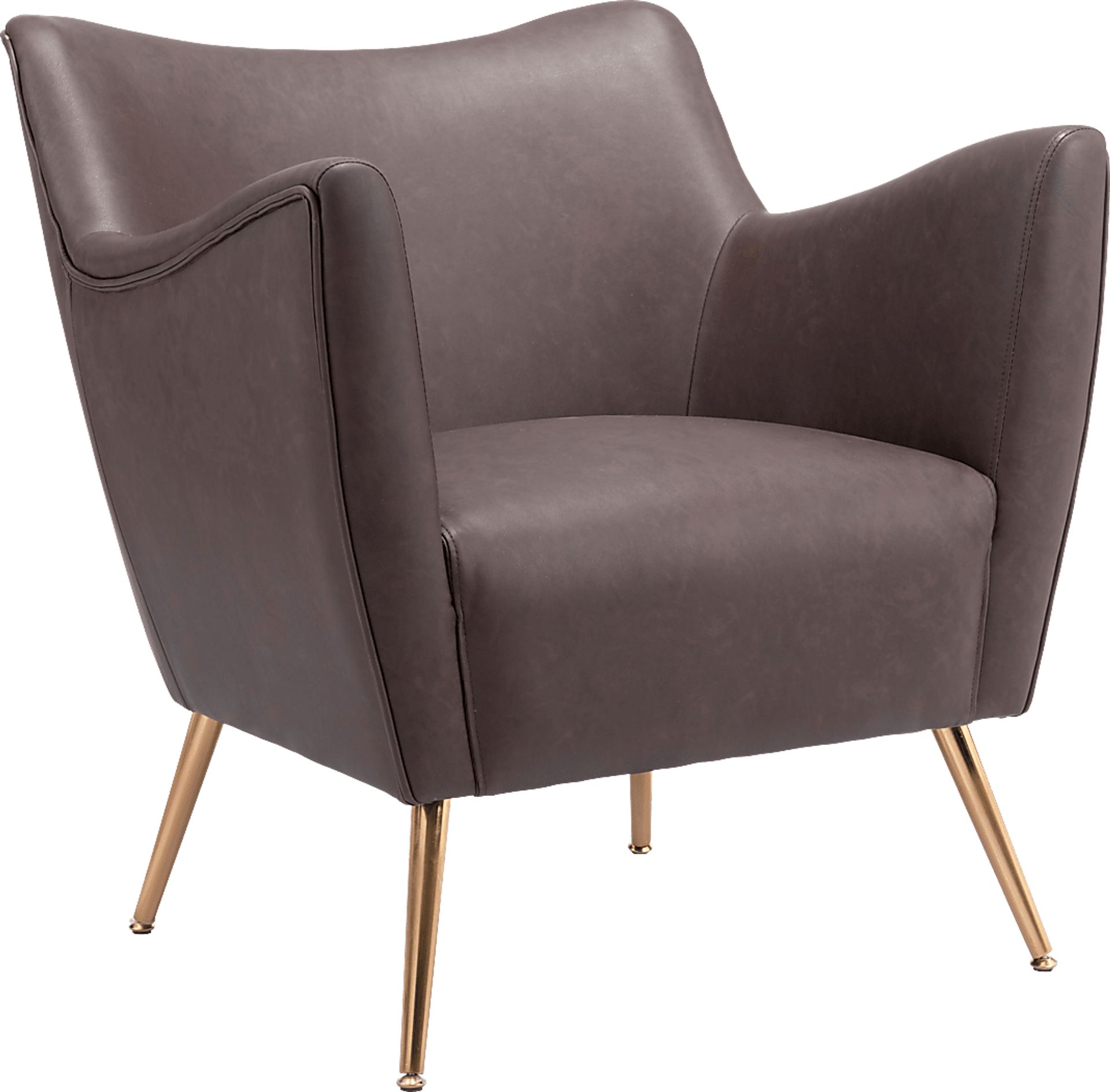 Graiff Espresso Accent Chair - Image 1
