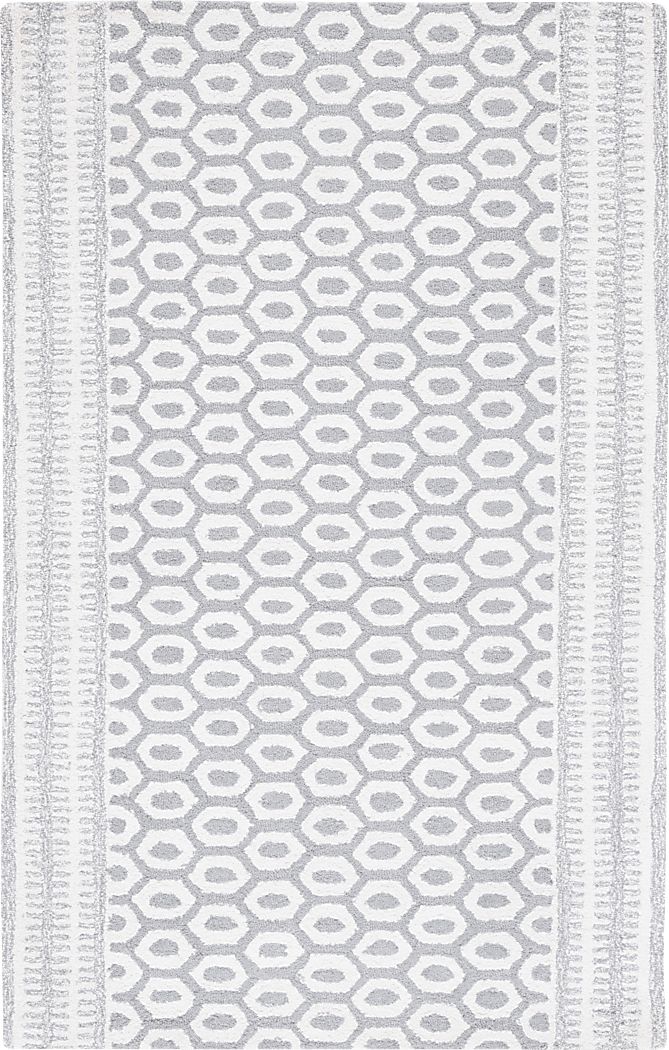 Grala Ivory 5' x 8' Rug