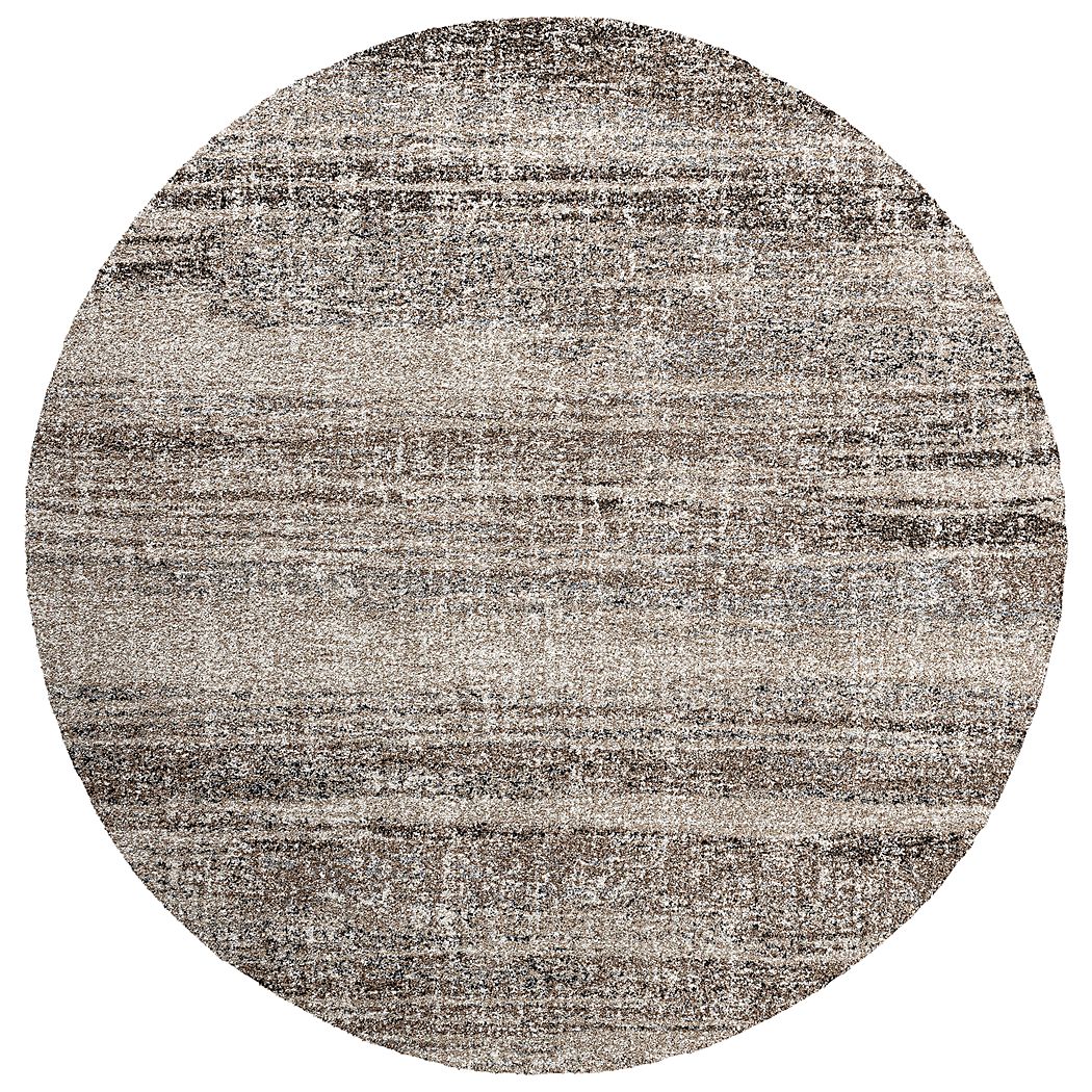 Granada Beige 8' Round Rug Rooms To Go