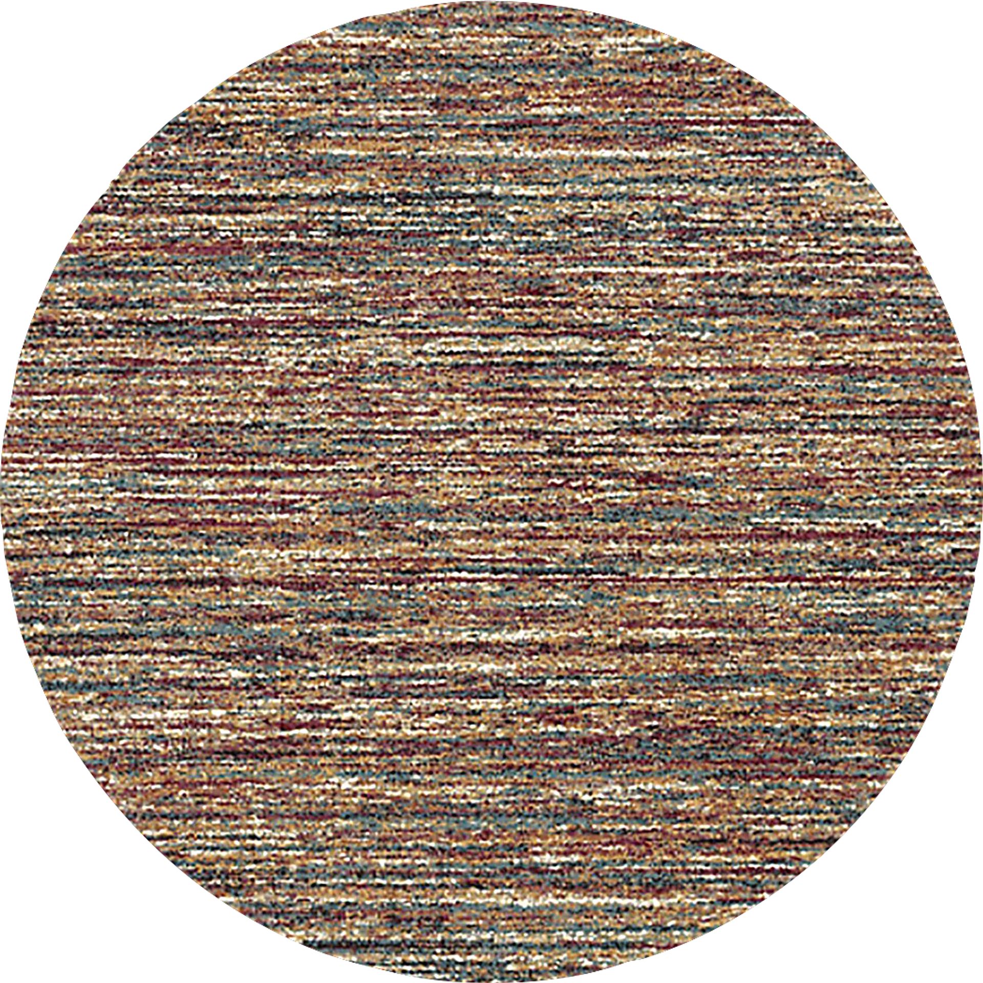 Granada Red 8' Round Rug - Image 1