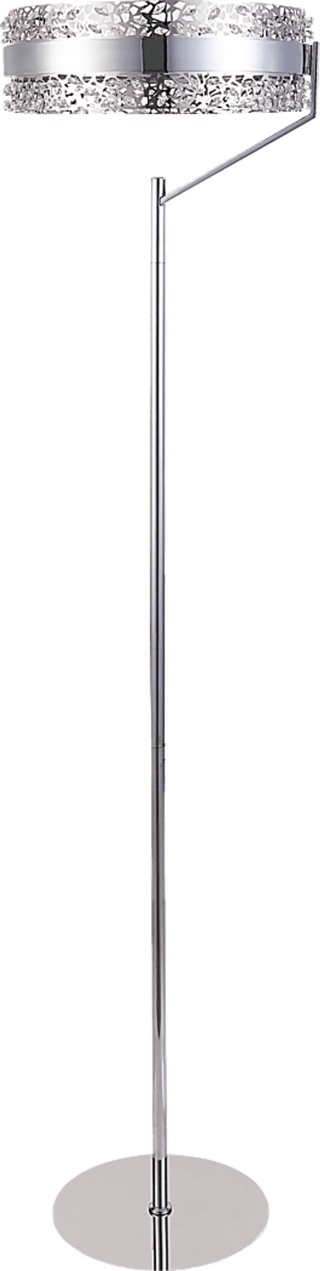 Granado Silver Floor Lamp - Thumbnail - Image 1