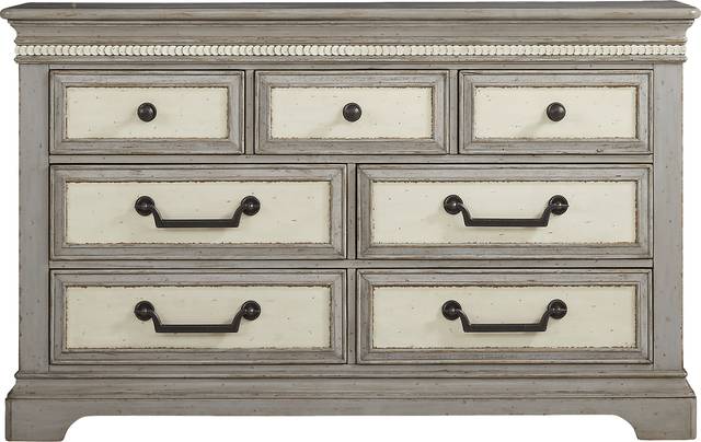 Granbury Gray 5 Pc Queen Panel Bedroom - Thumbnail - Image 4