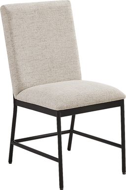Grand Falls Cream Upholstered Side Chair