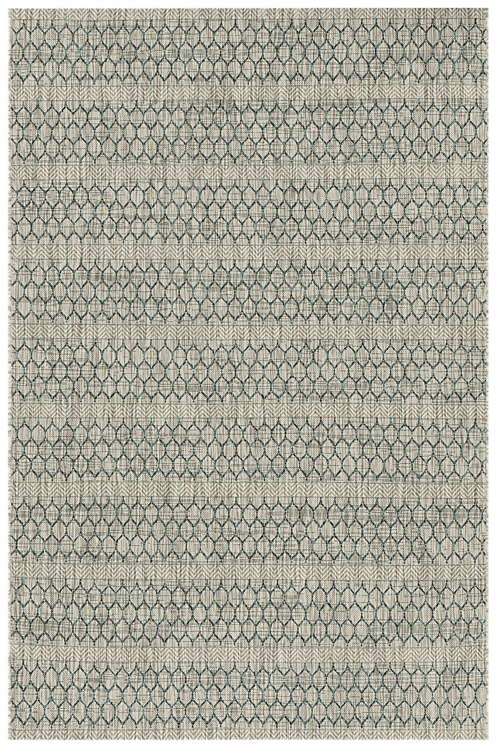 Grand Isle Gray 5'3 x 7'7 Indoor/Outdoor Rug