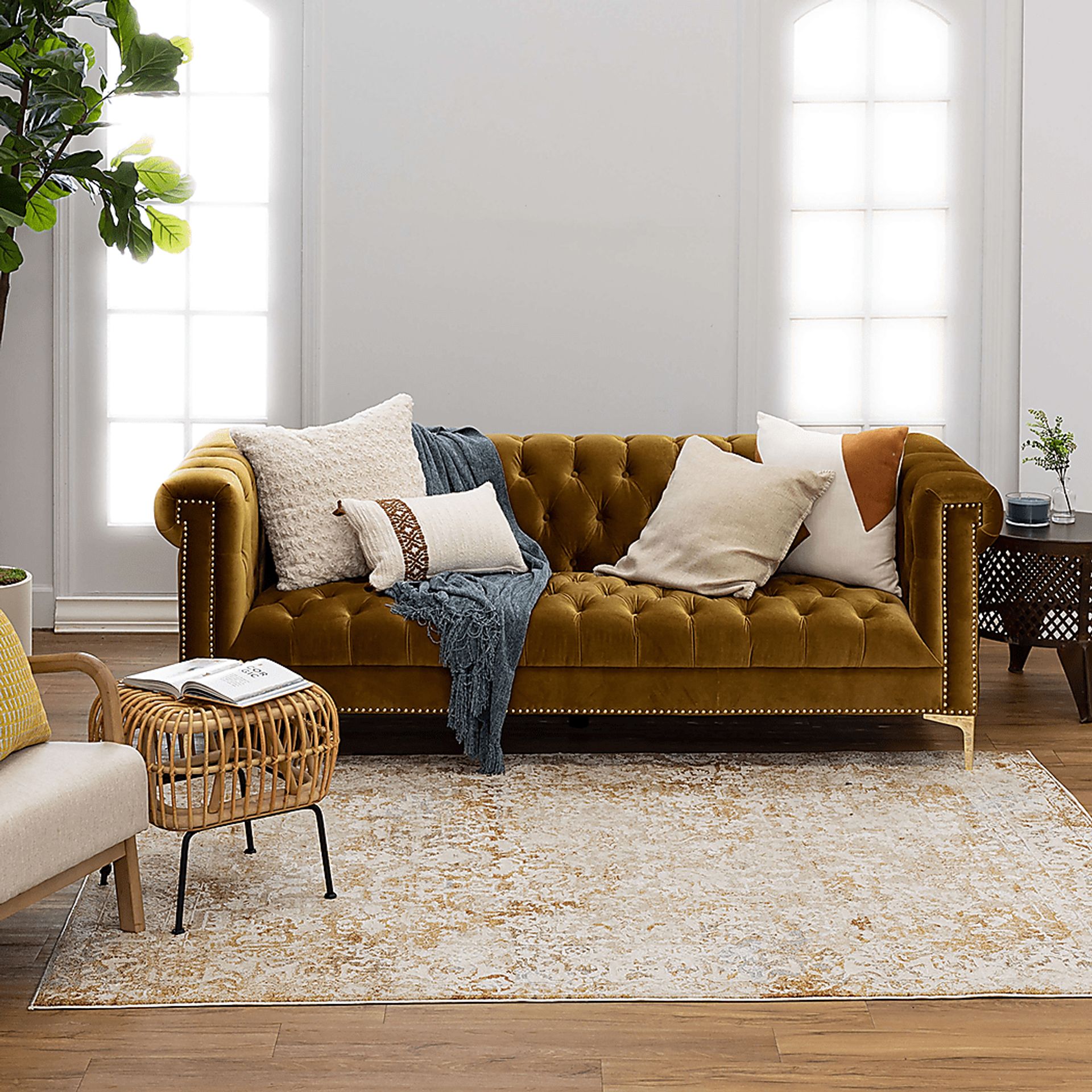 Grand Lake Terracotta 5' x 7'6 Rug - Image 2