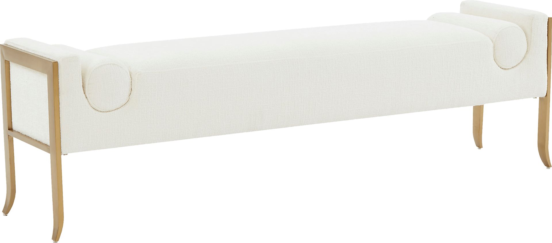 Grandey Cream Bench - Image 1