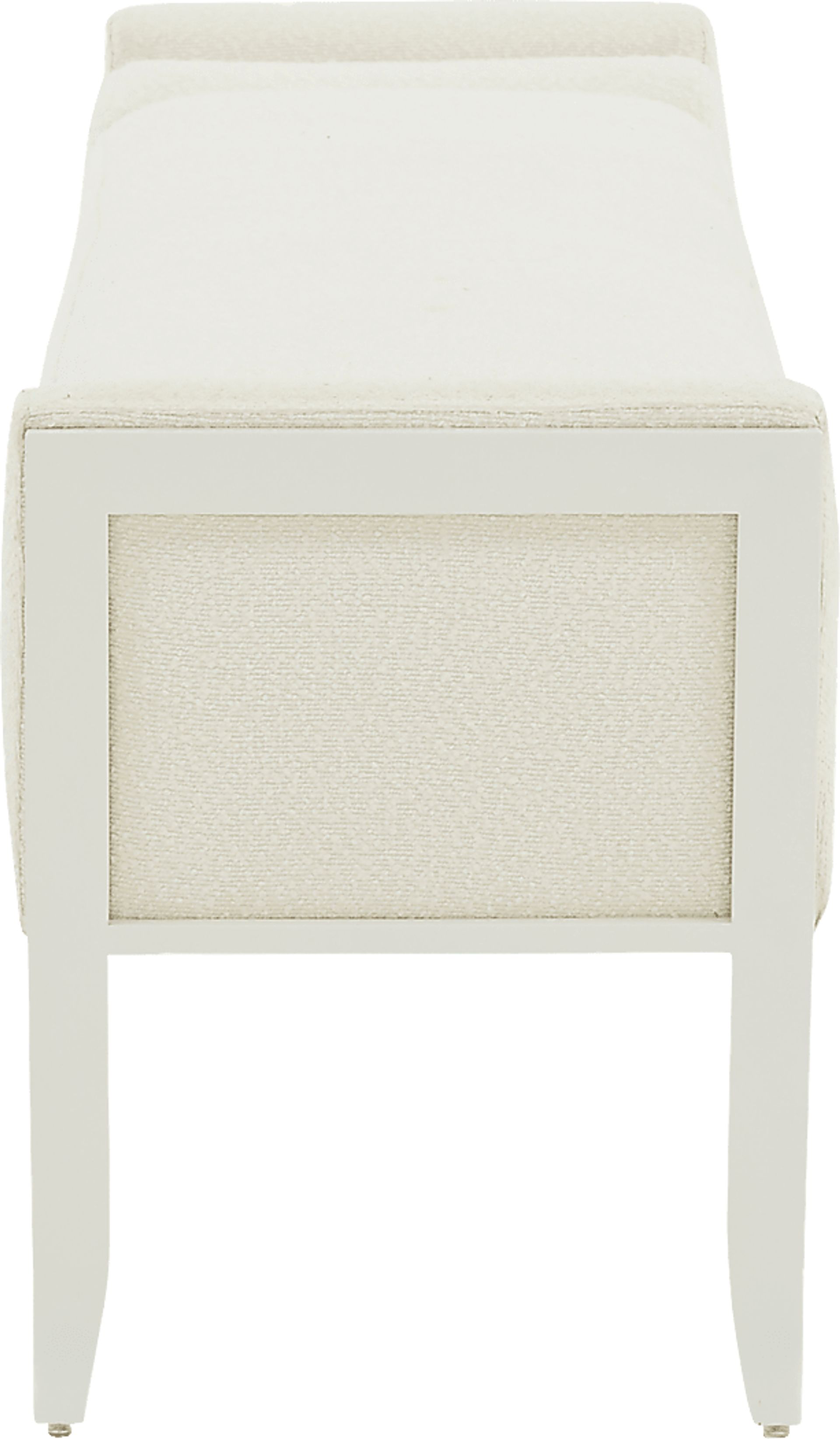 Grandey II Cream Accent Bench - Image 4