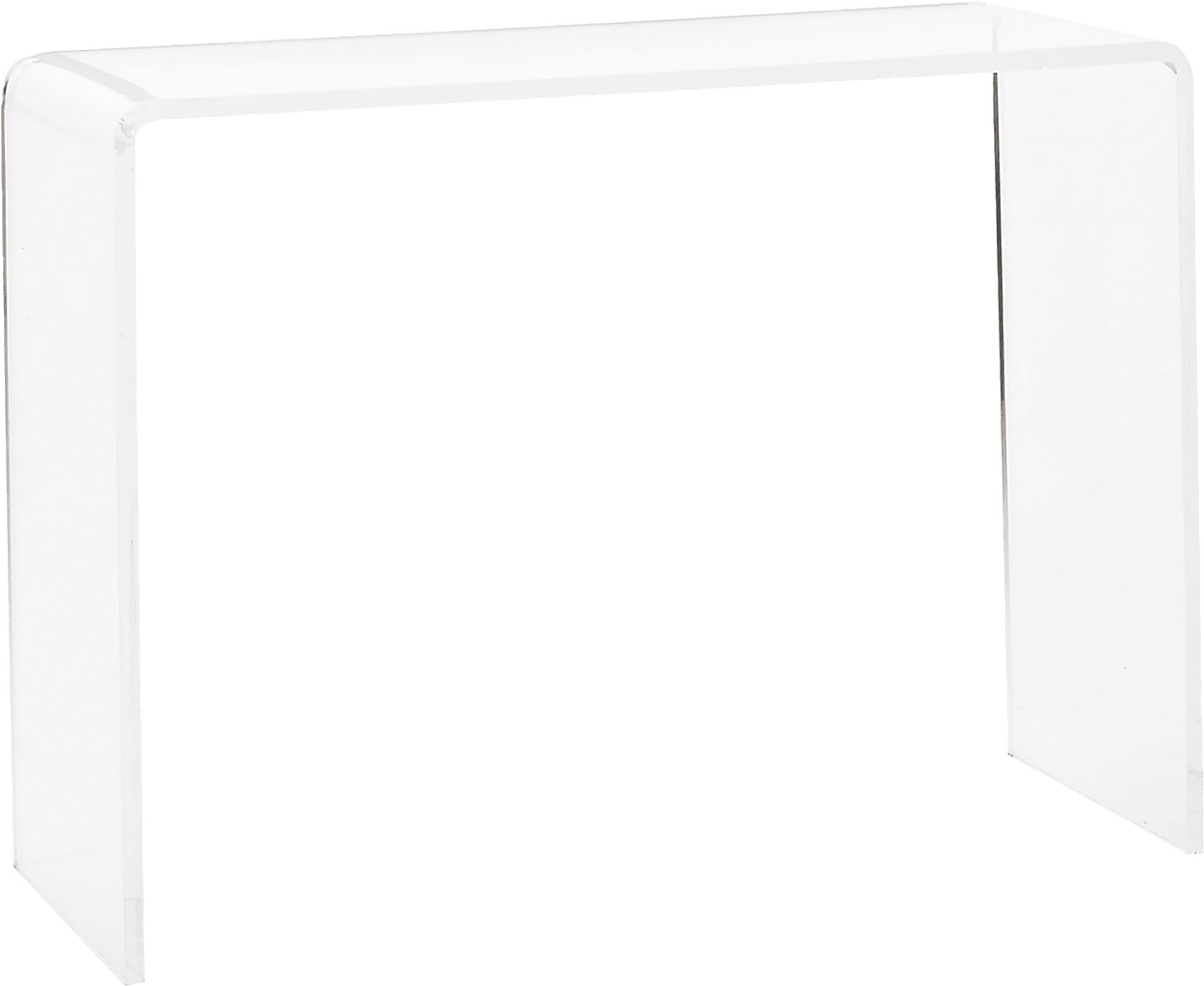 Grandton Clear Console Table - Image 1