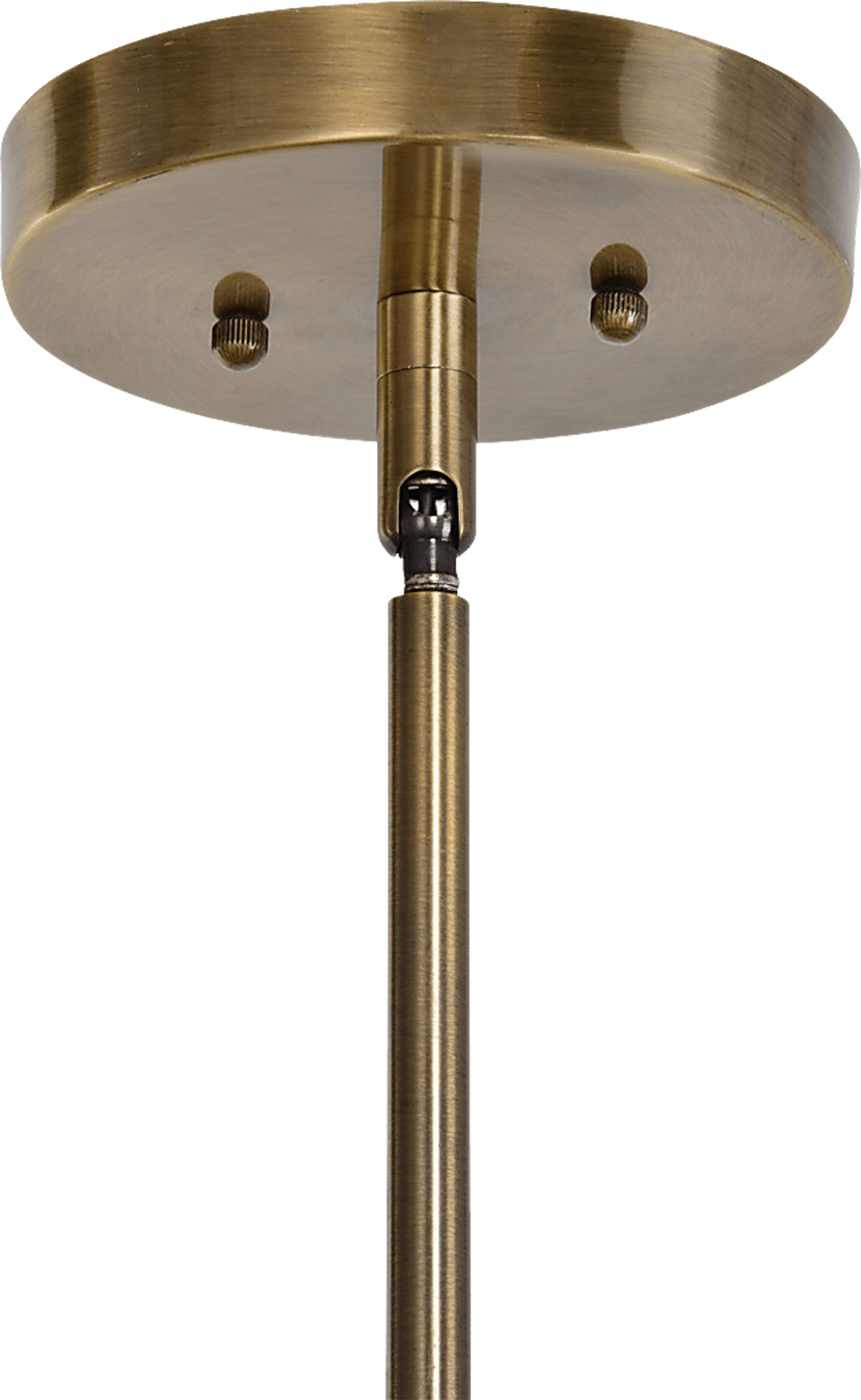 Grandview Court Brass Pendant - Image 3