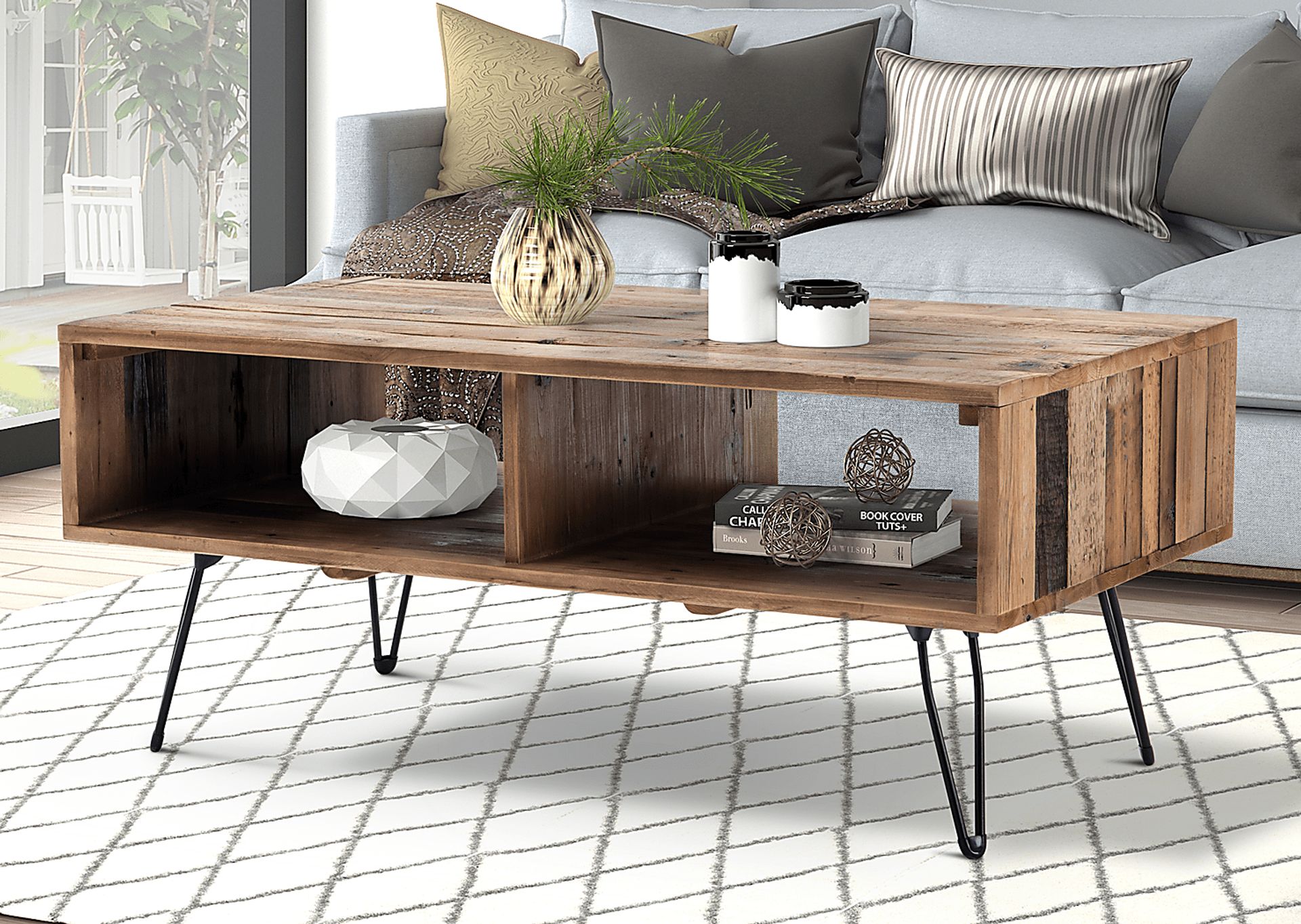 Granela Brown Cocktail Table - Image 4