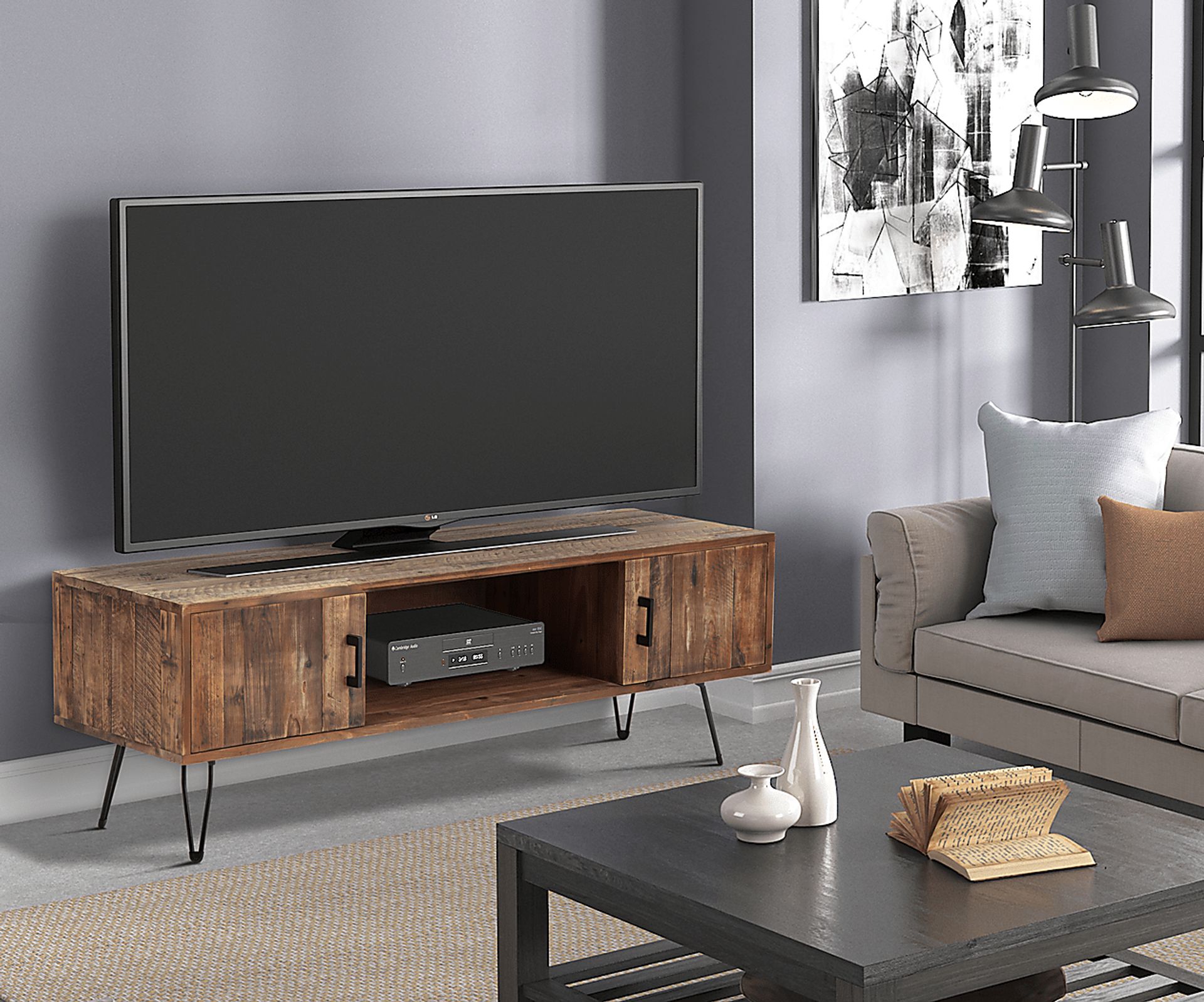 Granela Brown TV Console - Image 9