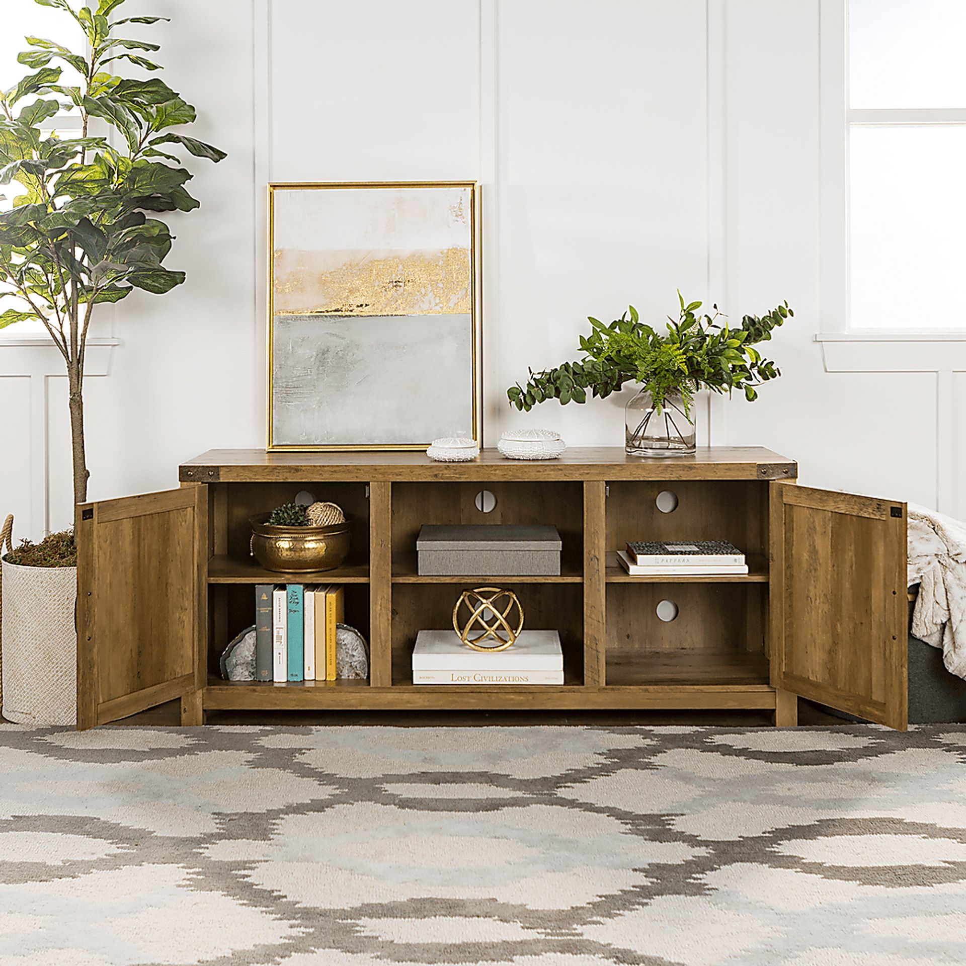 Granger Oak 58 in. Console - Image 6