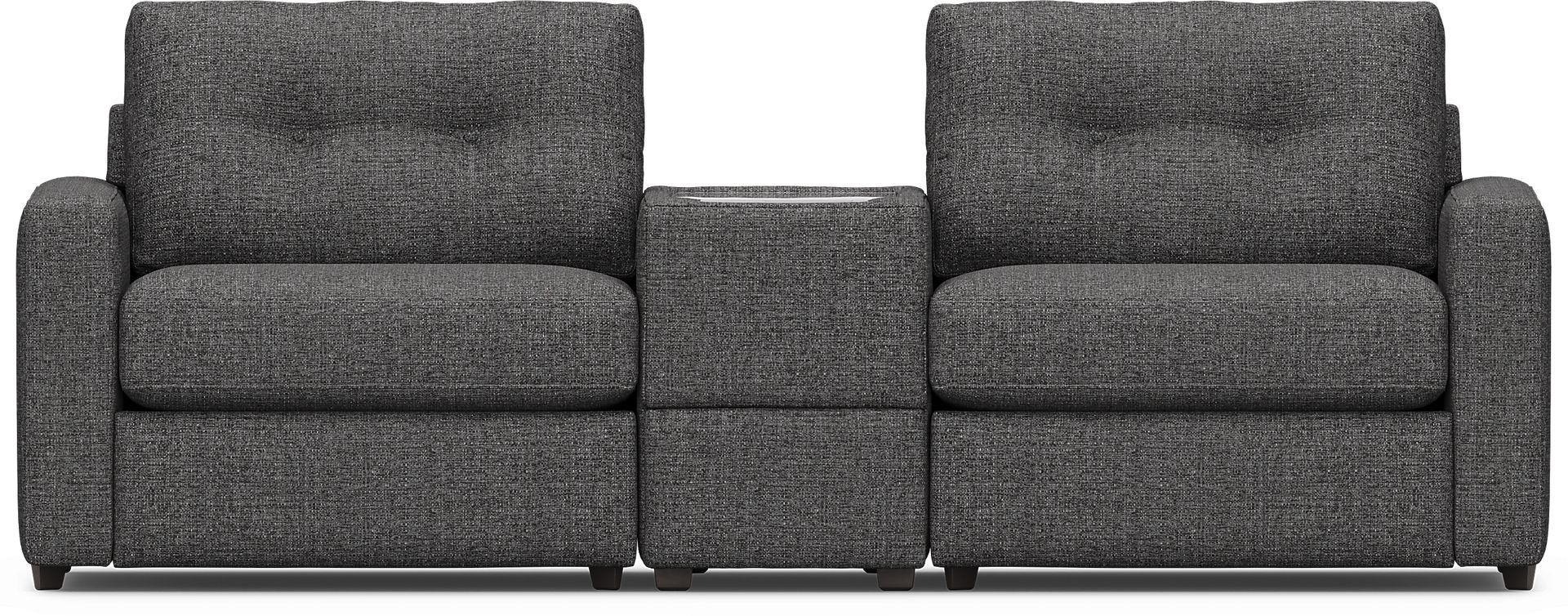 Granite 3 Pc Power Reclining ModularOne with Media Console - Image 2
