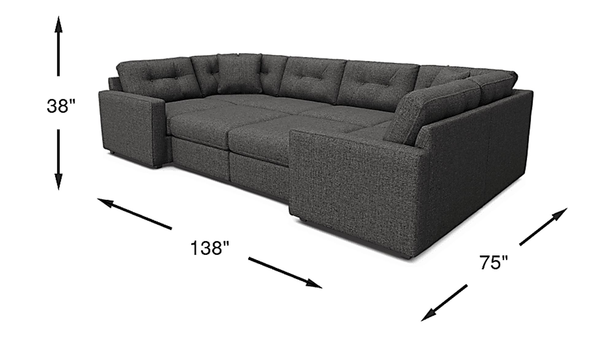Dimension Image. Please refer to the Dimension Tab on this page for dimension details.