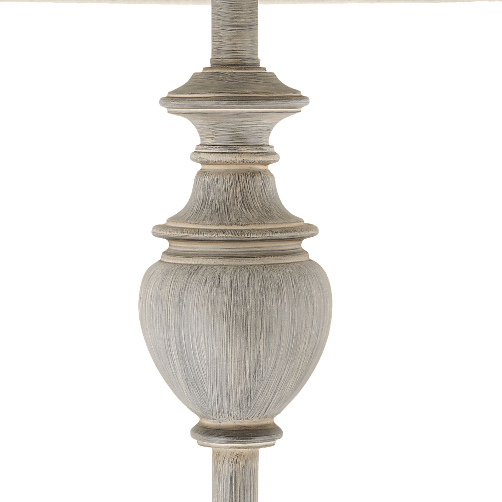 Granite Circle Gray Floor Lamp - Image 3