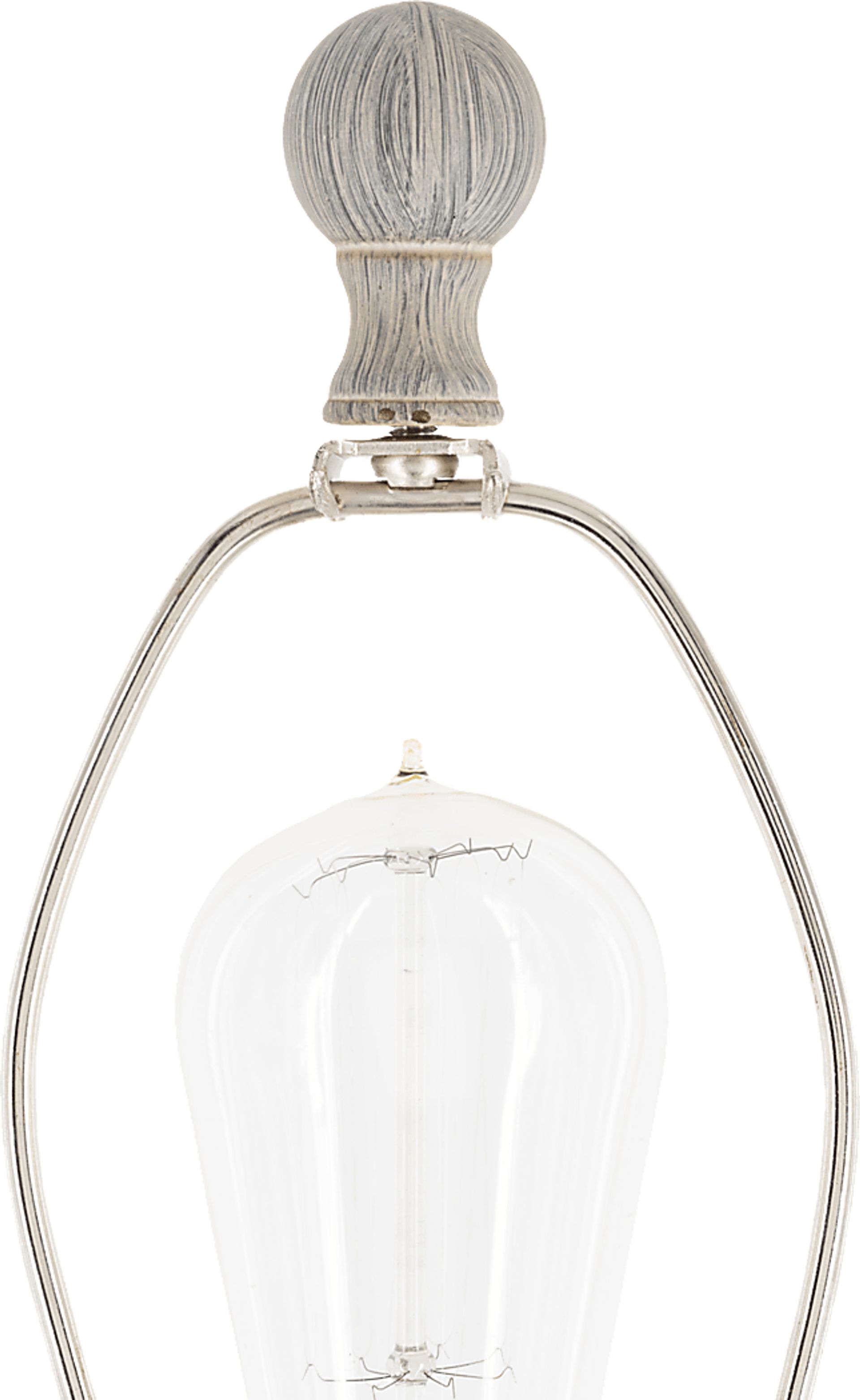 Granite Circle Gray Floor Lamp - Image 4