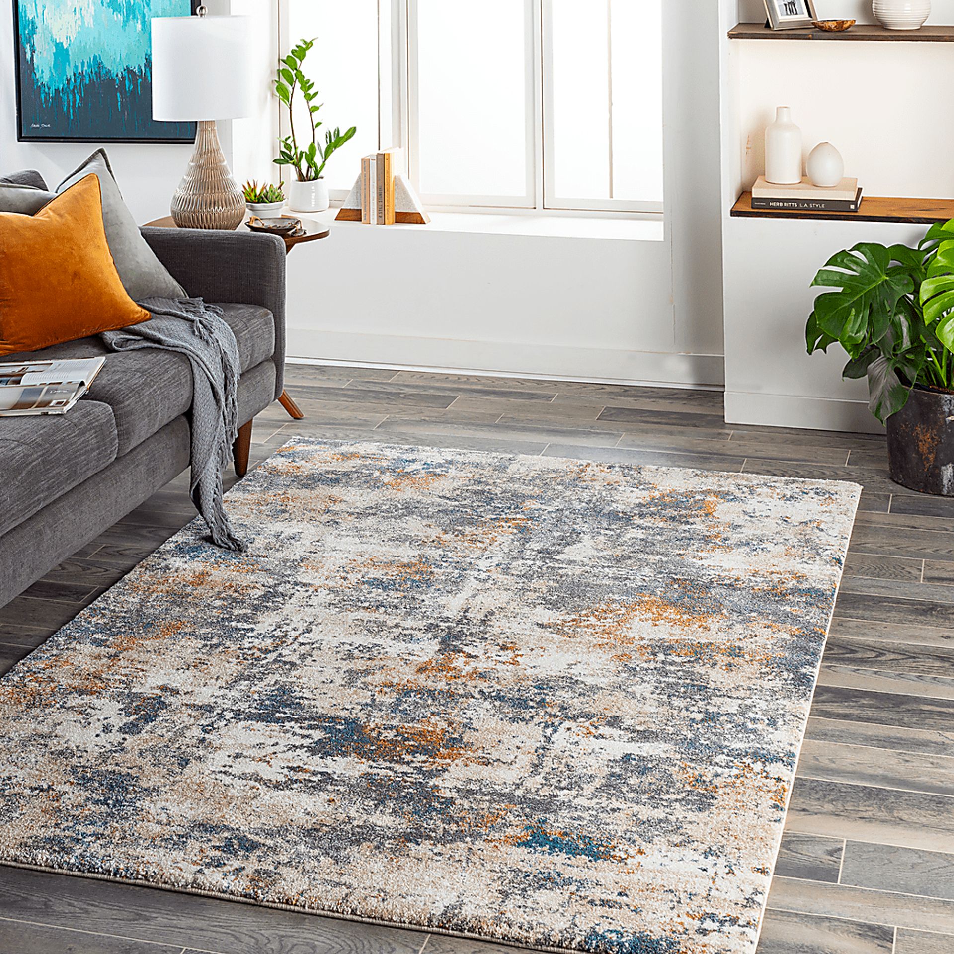 Granito Multi 10' x 12'1" Indoor/Outdoor Rug - Image 7