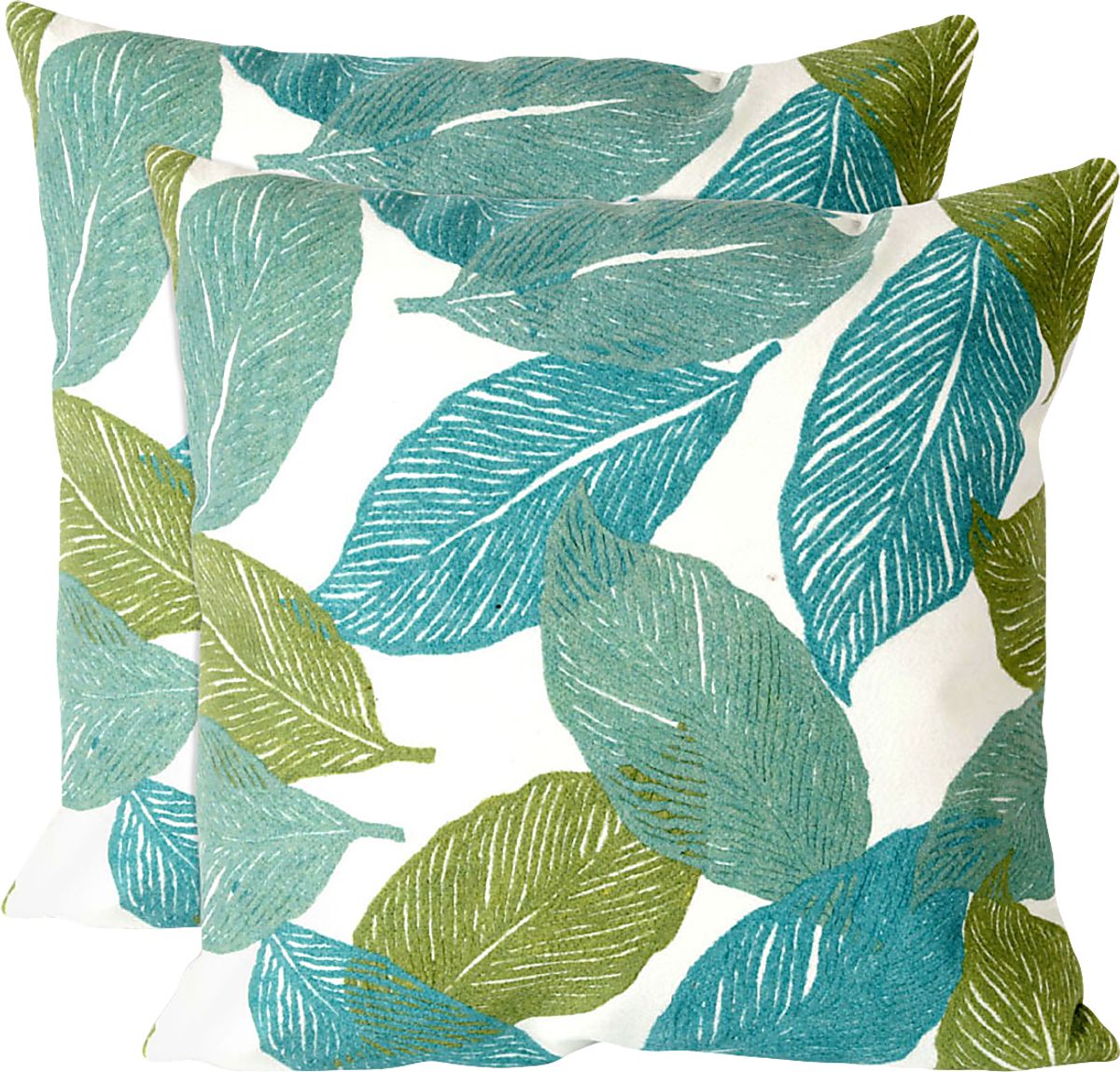 Granlow Blue,White Outdoor Pillows Rooms To Go