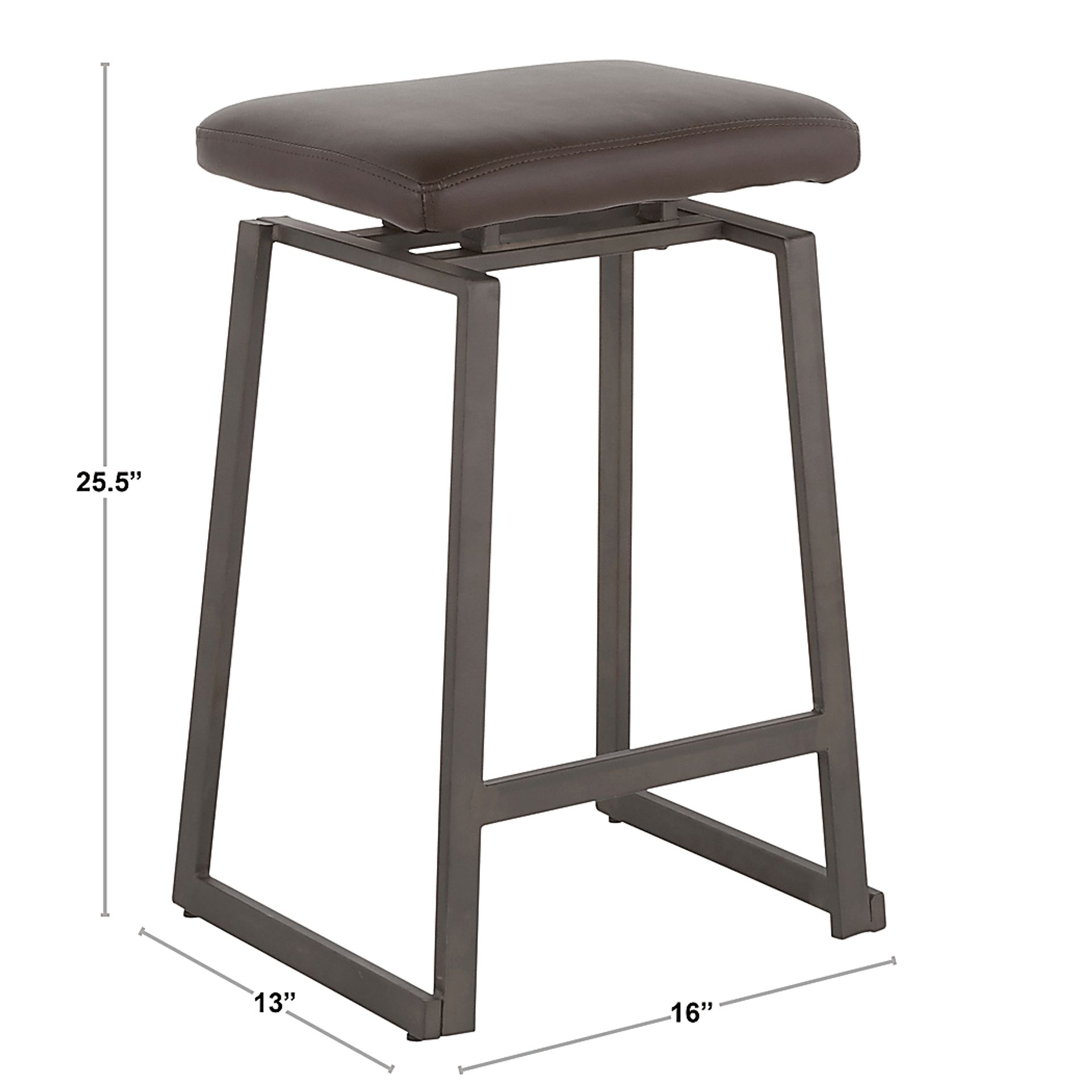 Grannis Black Counter Height Stool, Set of 2 - Image 12