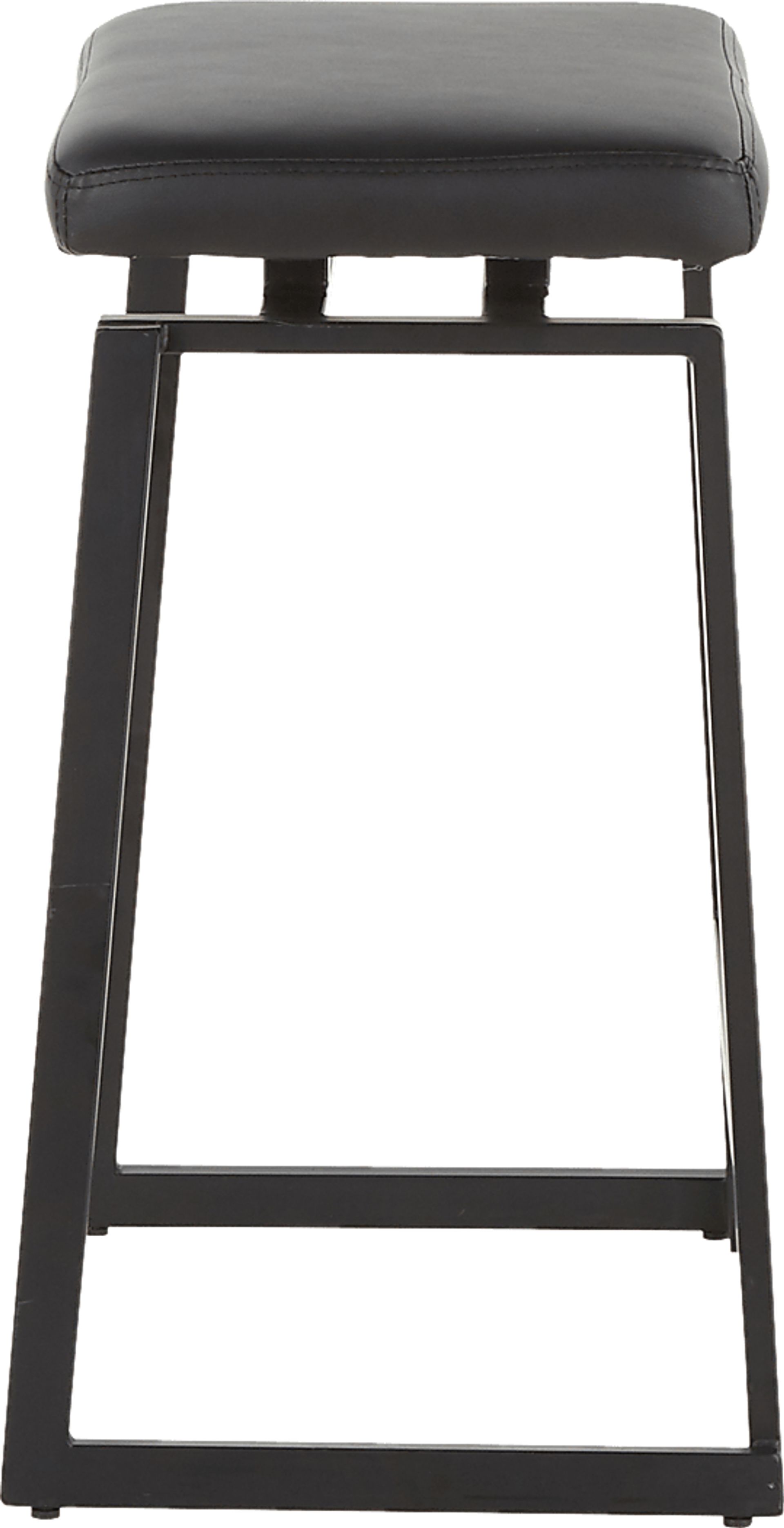 Grannis Black Counter Height Stool, Set of 2 - Image 3