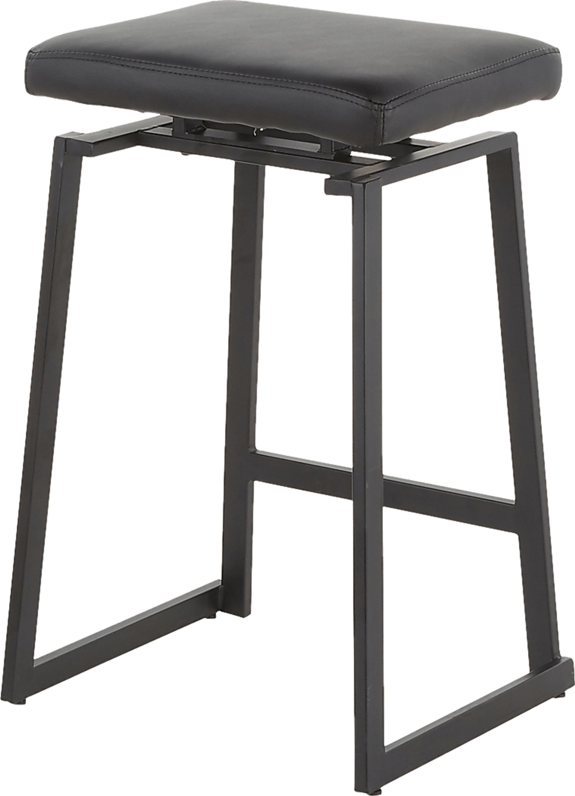 Grannis Black Counter Height Stool, Set of 2 - Image 4