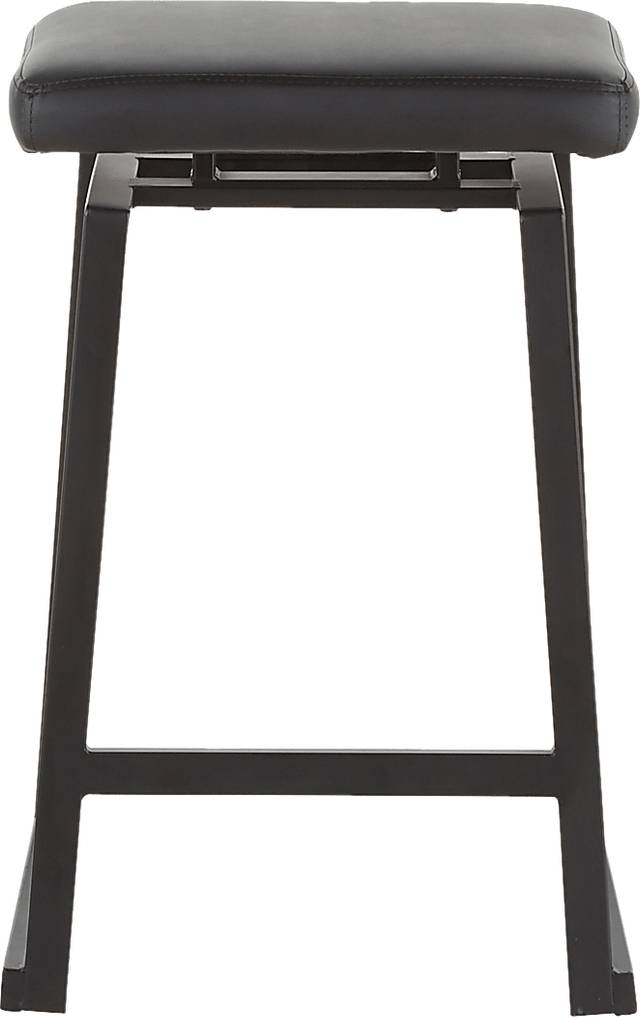 Grannis Black Counter Height Stool, Set of 2 - Thumbnail - Image 6