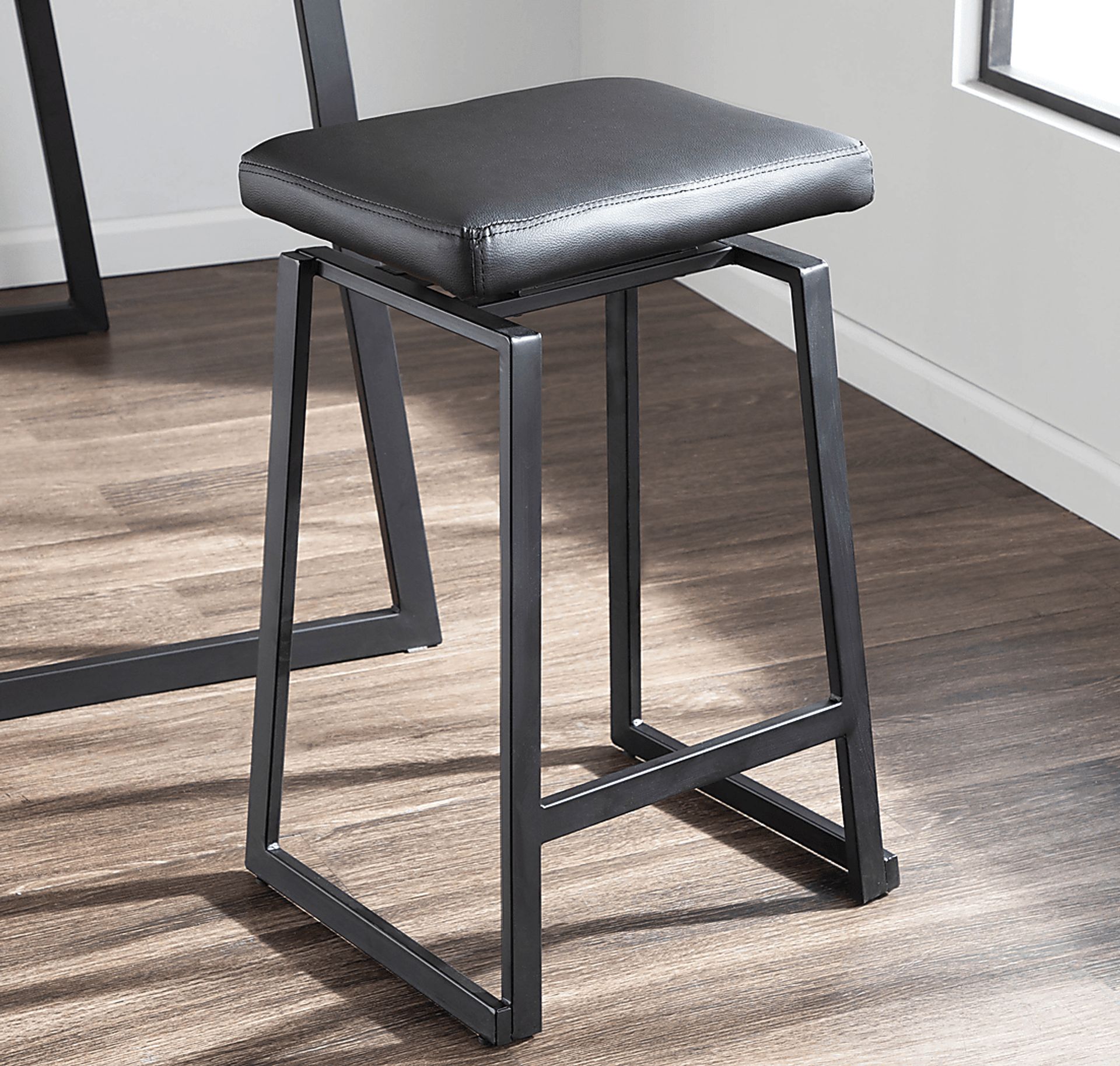 Grannis Black Counter Height Stool, Set of 2 - Image 10