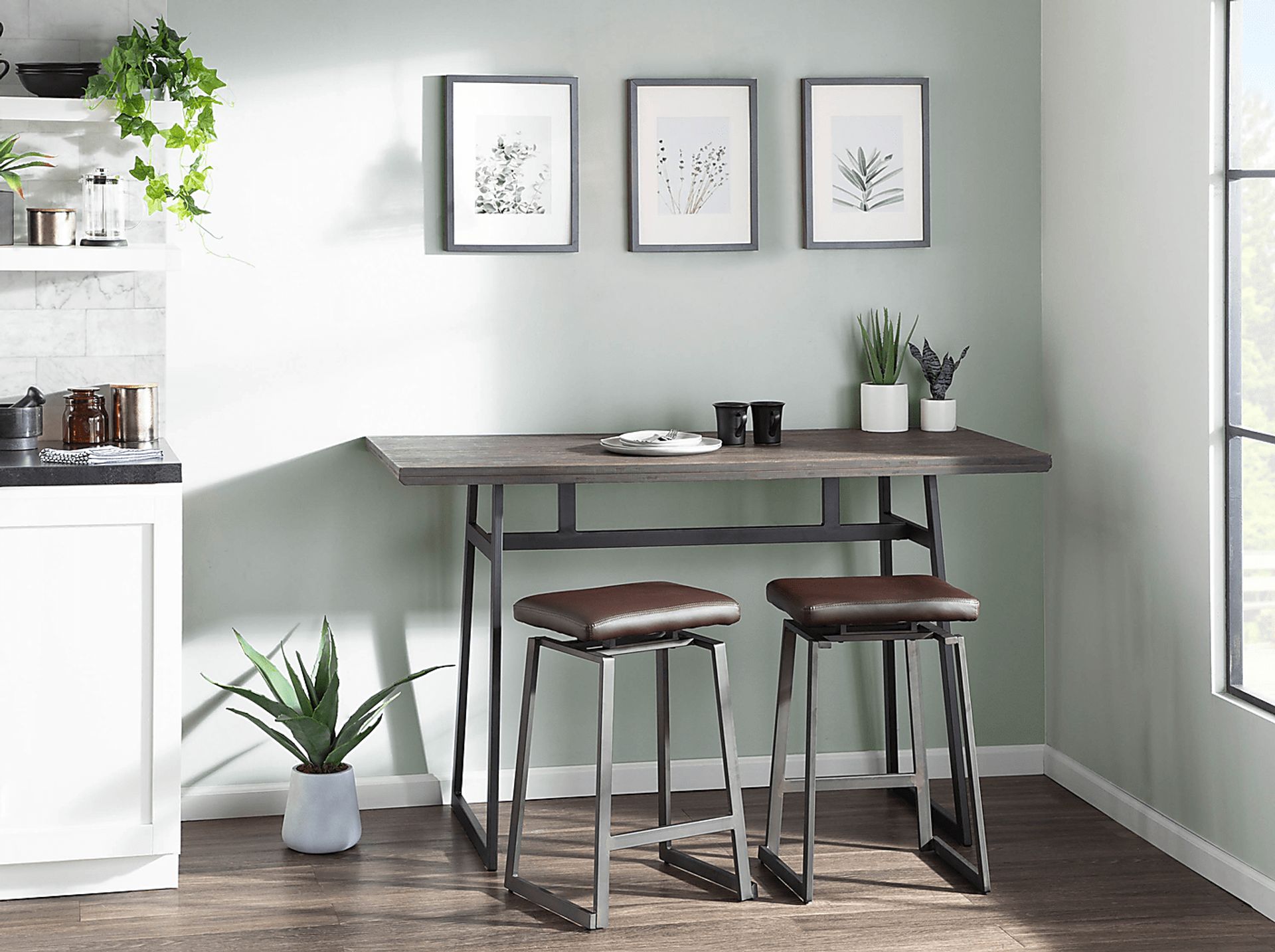 Grannis Brown Counter Height Stool, Set of 2 - Image 11