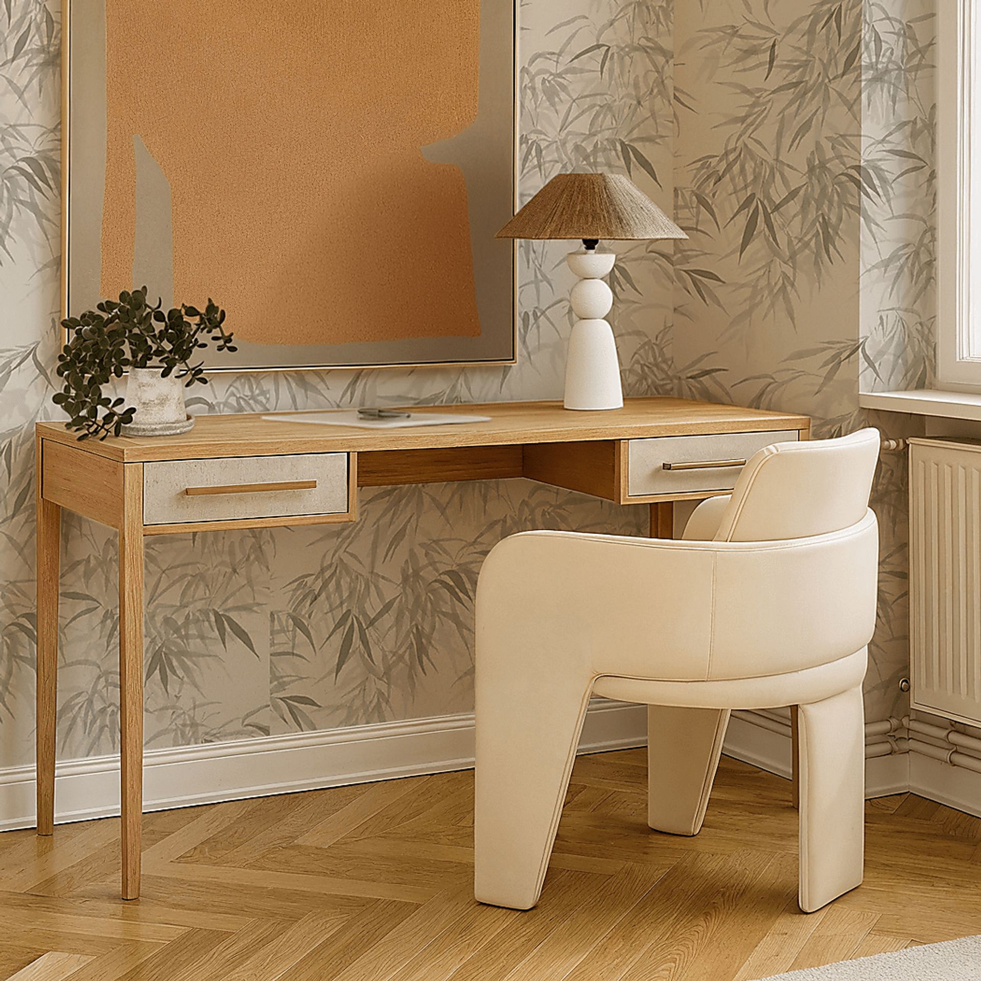 Granstone Natural Desk - Image 2