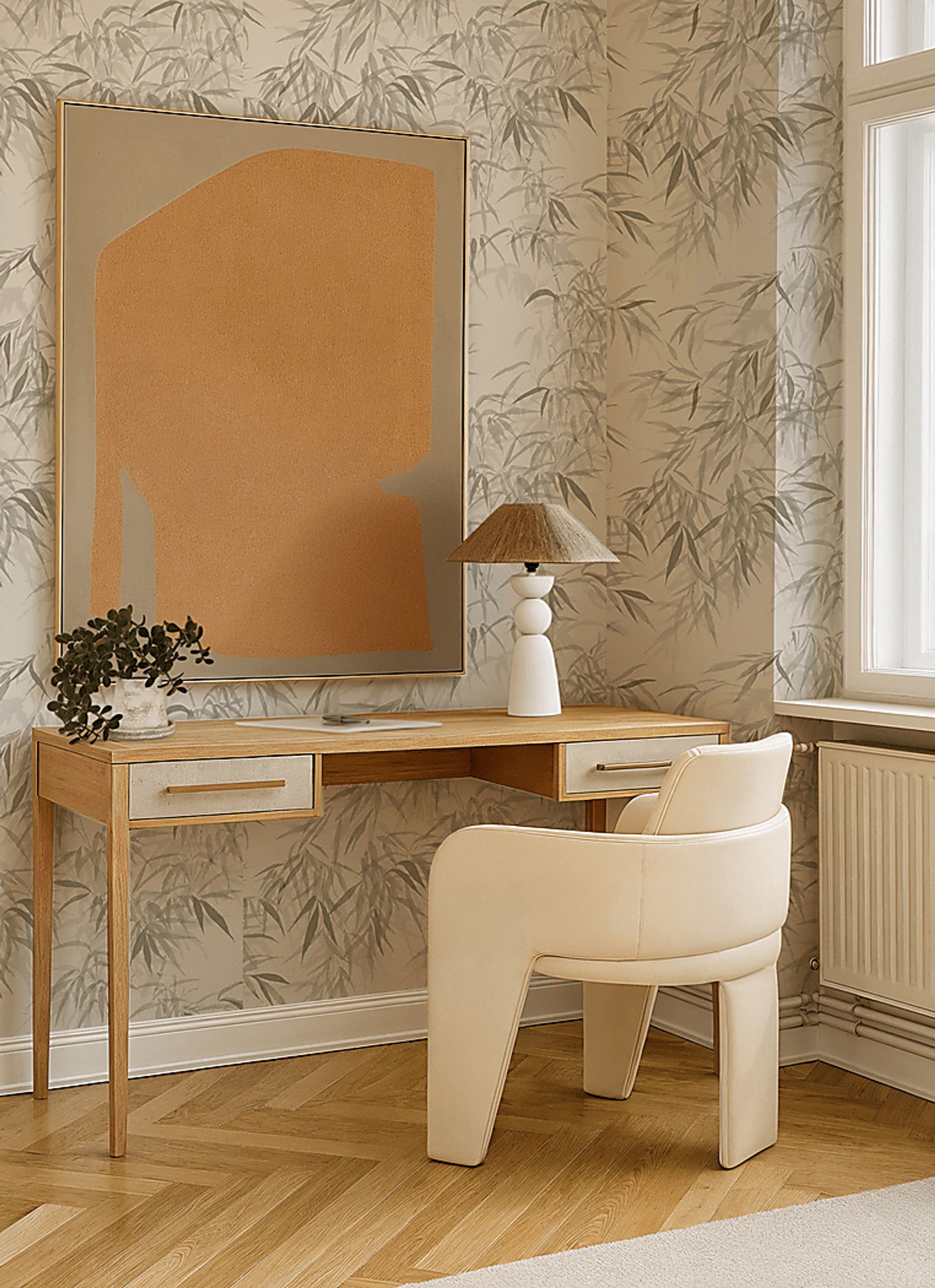 Granstone Natural Desk - Image 3