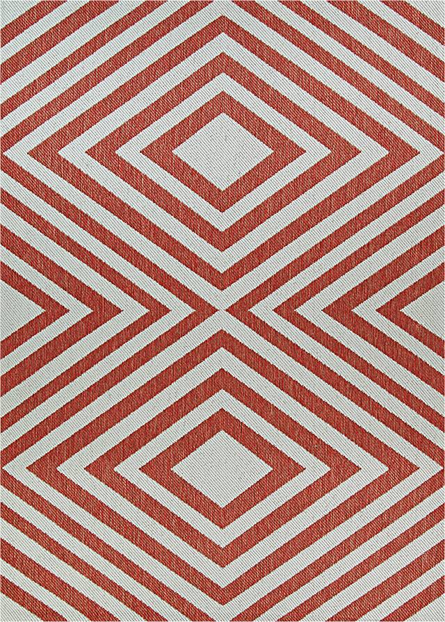 Grantley Coral 5'3 x 7'6 Indoor/Outdoor Rug - Thumbnail - Image 1