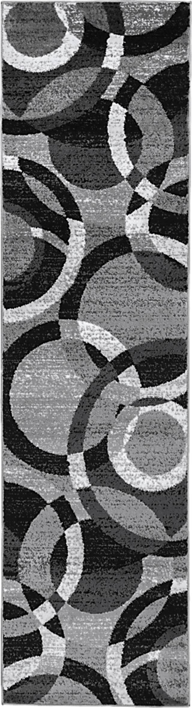 Grantley Gray 2' x 7'2 Runner Rug - Thumbnail - Image 1