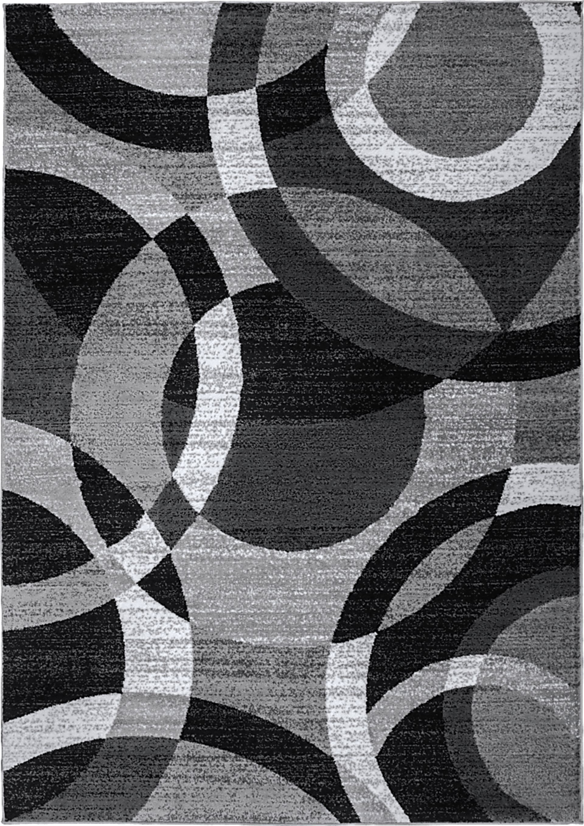 Grantley Gray 5'3 x 7'3 Rug - Image 1