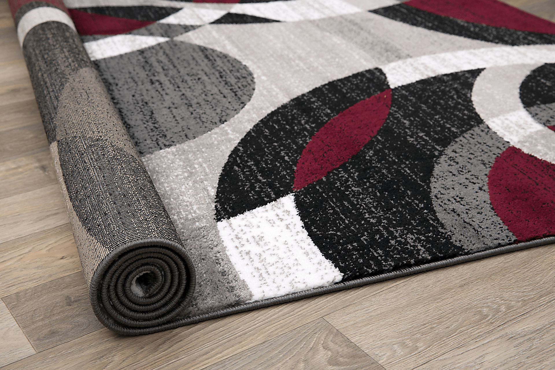 Grantley Red 5'3 x 7'3 Rug - Image 2