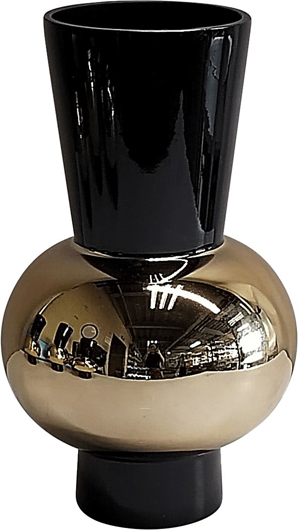 Grantswood Black 10 in. Vase