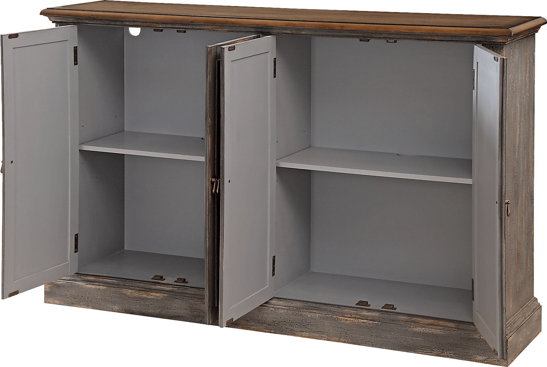Granwood Brown Credenza - Image 3