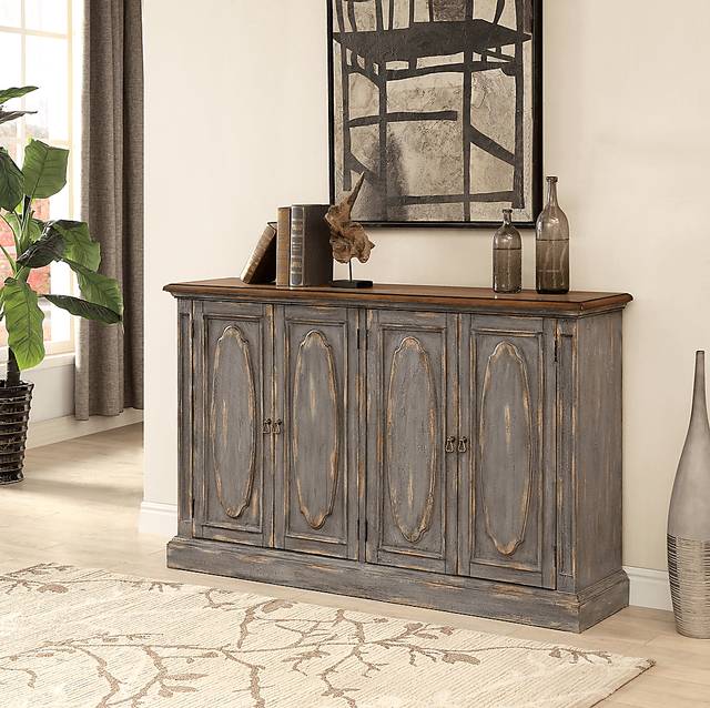 Granwood Brown Credenza - Thumbnail - Image 4