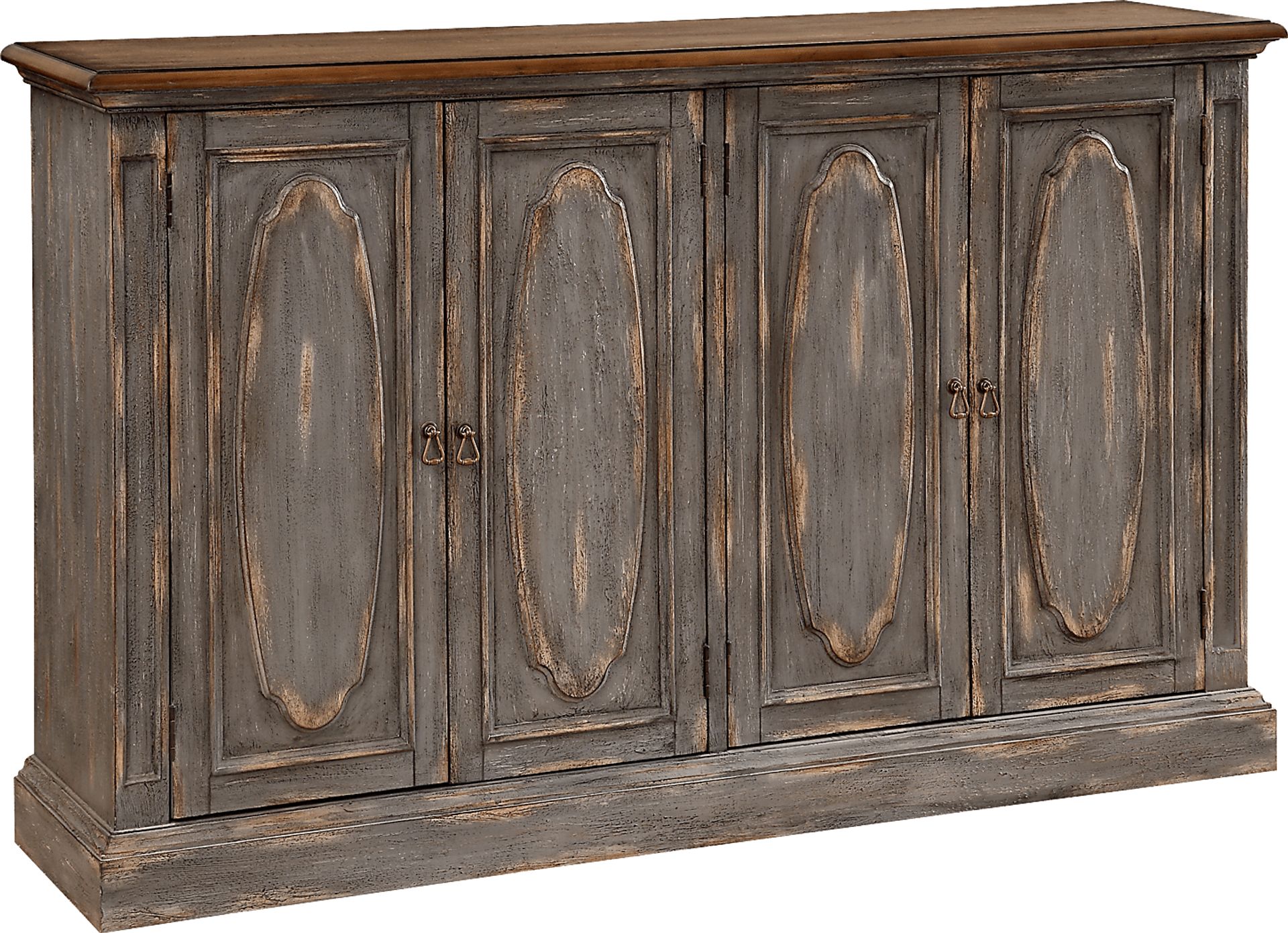 Granwood Brown Credenza - Image 1