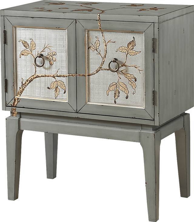 Grapevine Silver Accent Cabinet - Thumbnail - Image 2