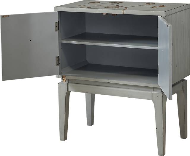 Grapevine Silver Accent Cabinet - Thumbnail - Image 3