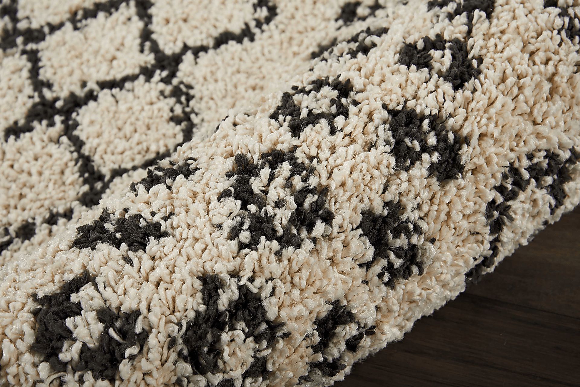 Graphic Patterns Cream 2'2 x 8'1 Runner Rug - Image 3