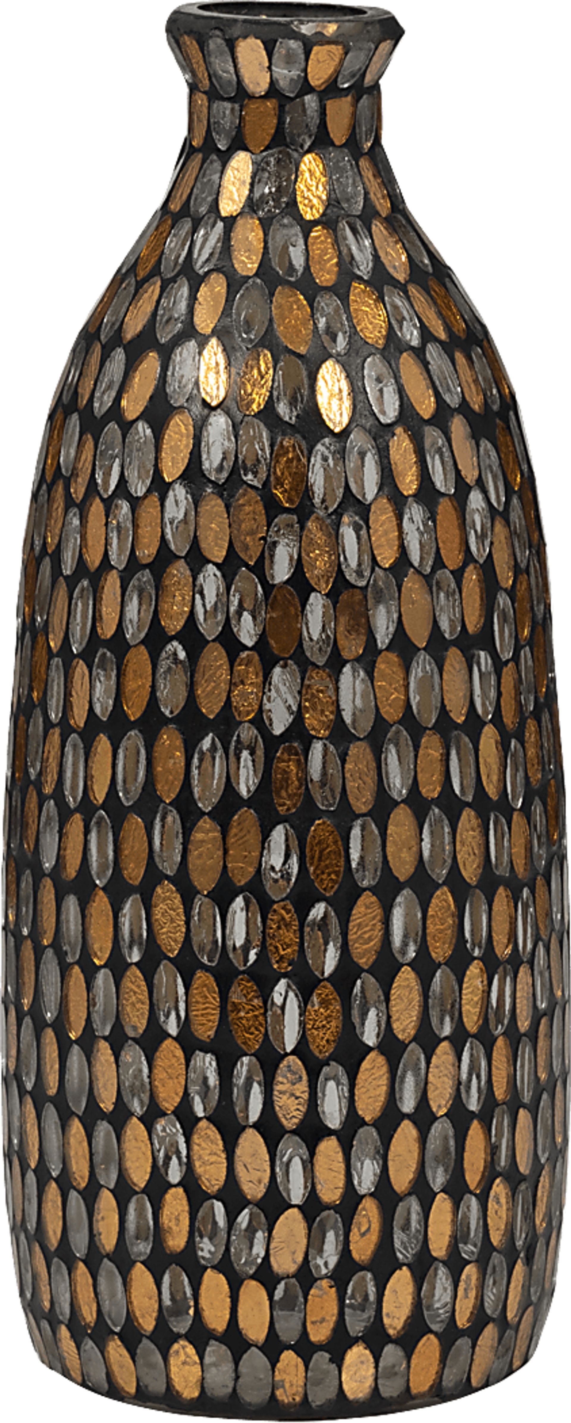 Graslon Bronze 13 in. Vase - Image 5