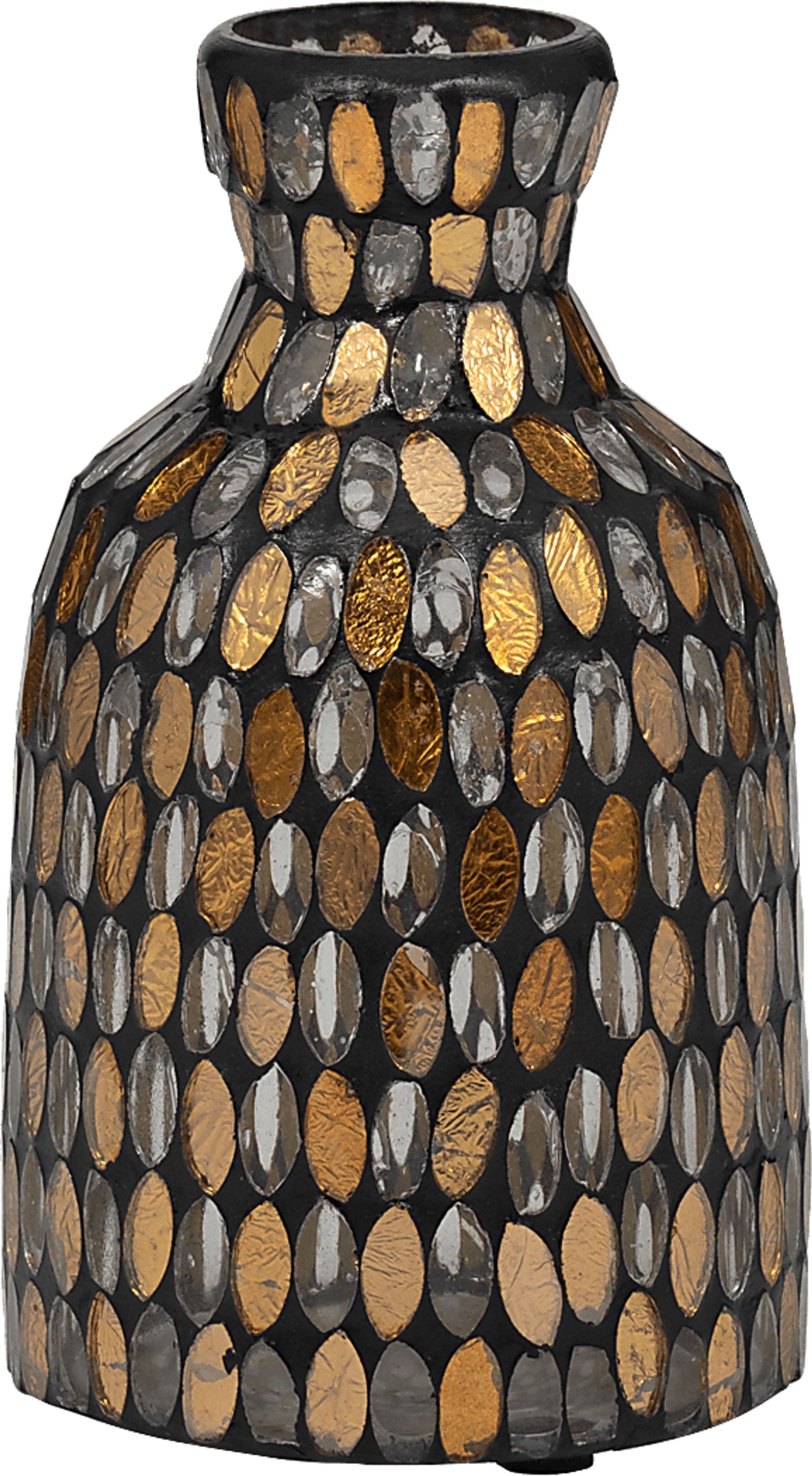 Graslon Bronze 7 in. Vase - Image 1