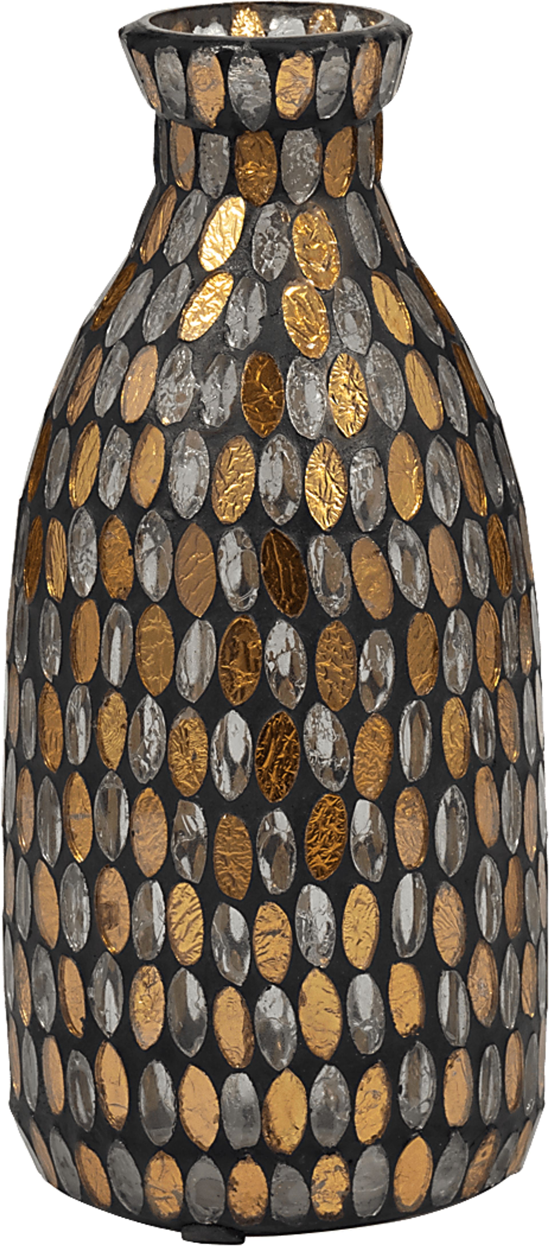Graslon Bronze 9 in. Vase - Image 4