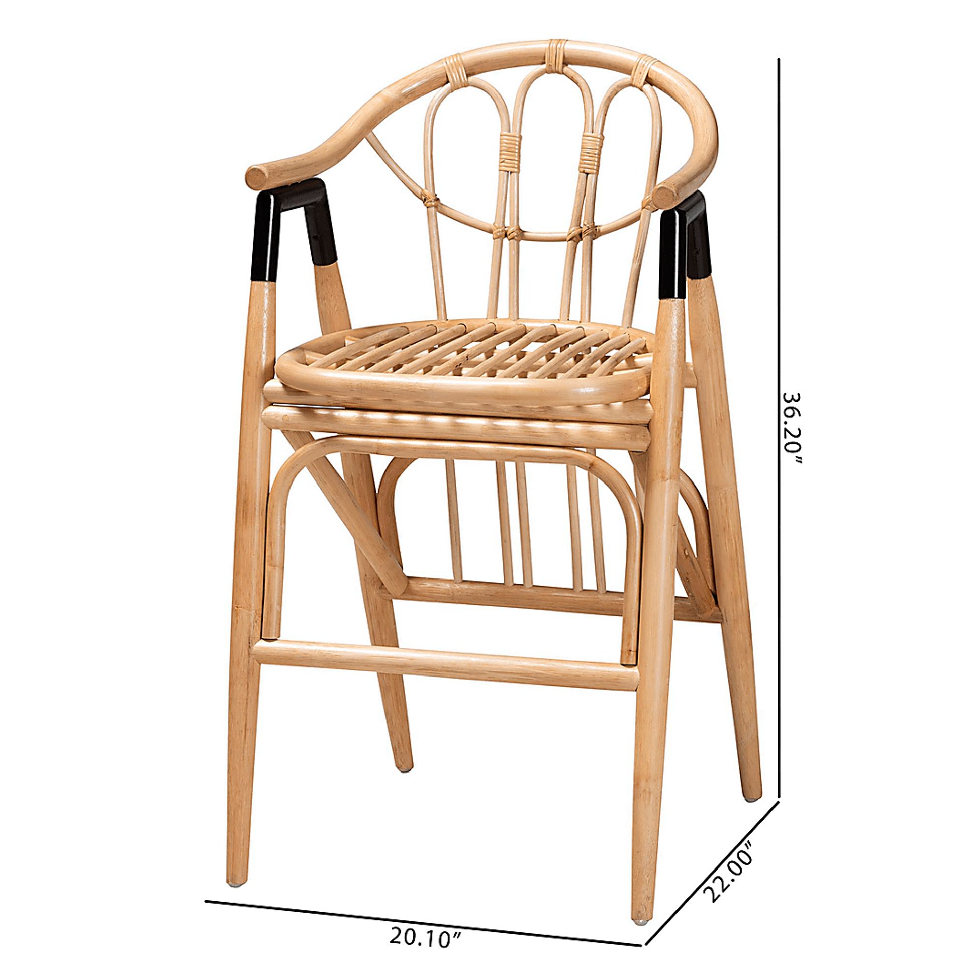Graustark Natural Counter Stool - Image 10