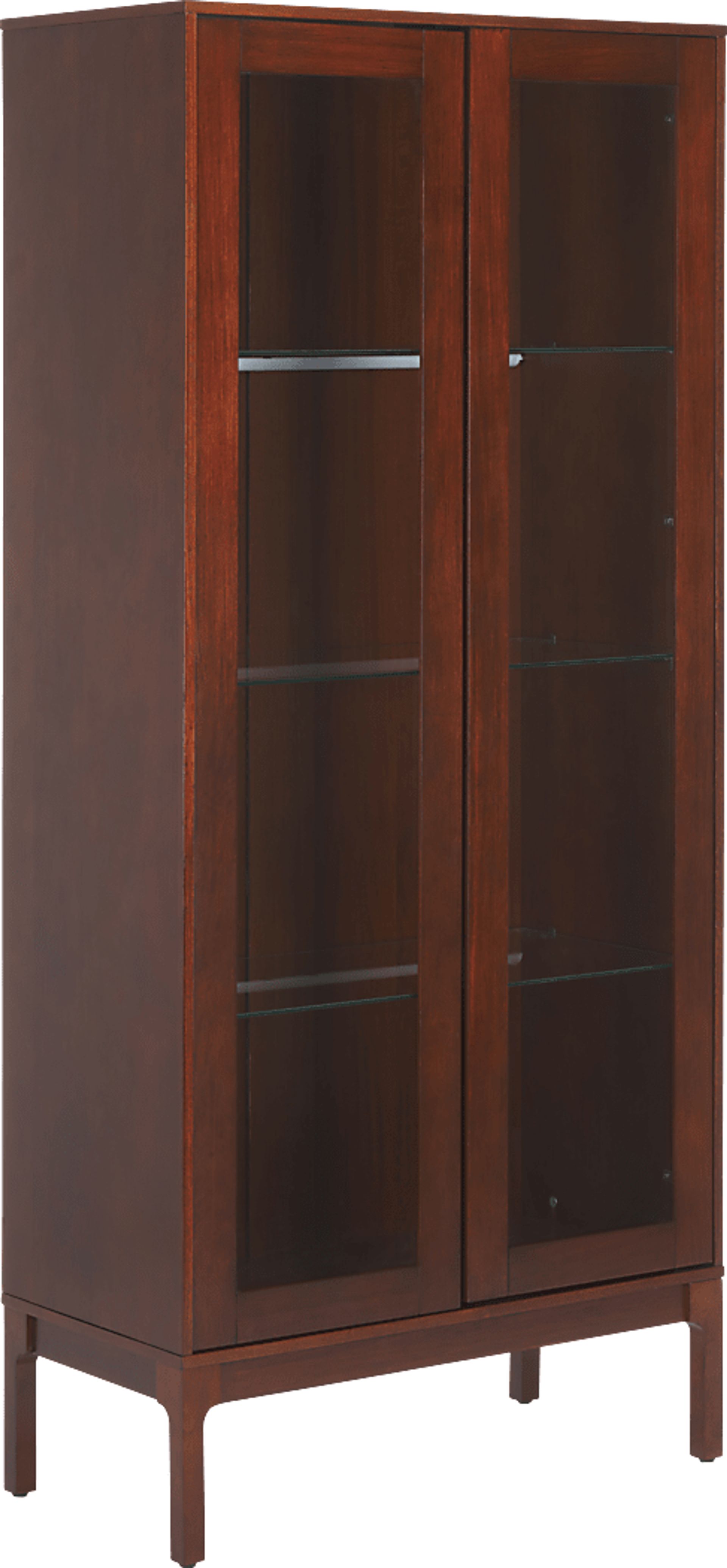 Gravher II Brown Curio Cabinet - Image 4