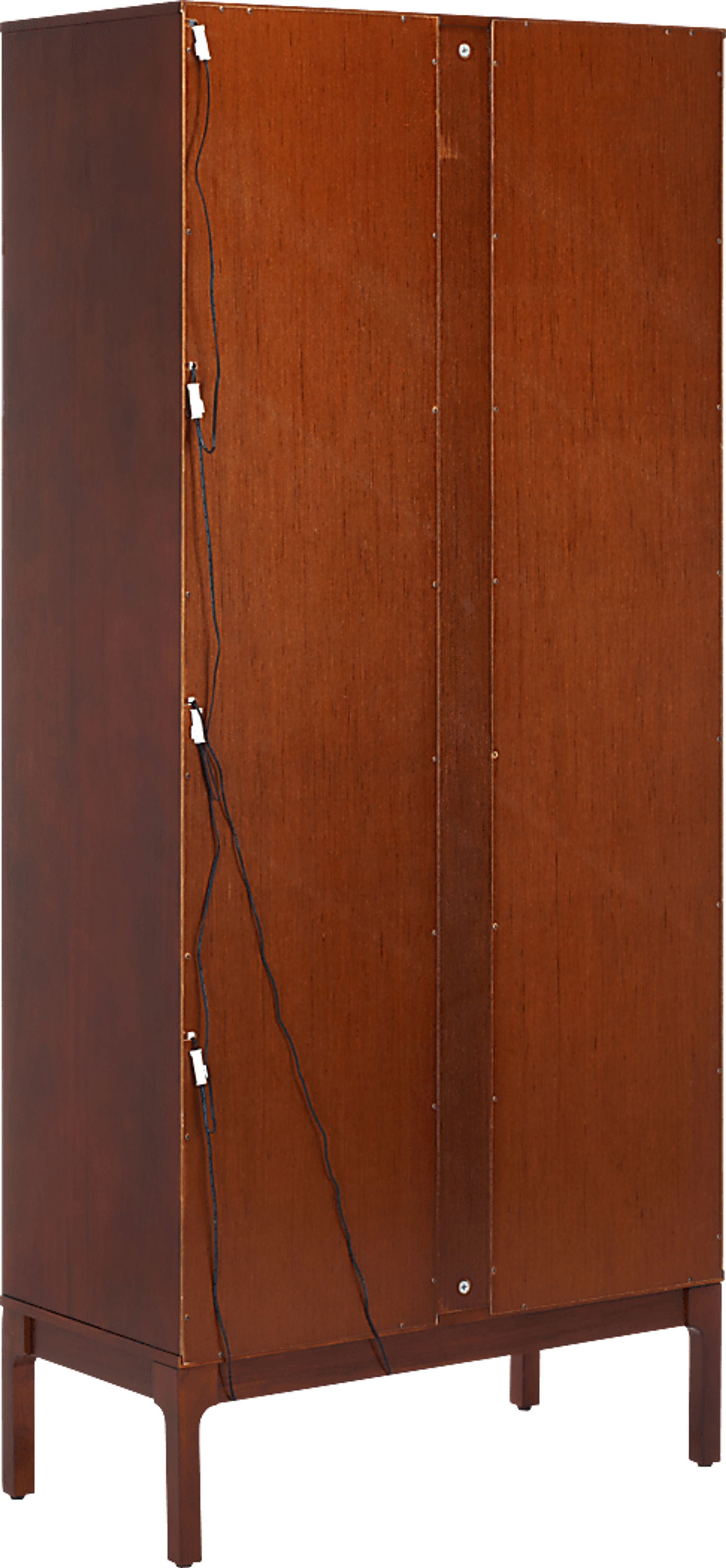 Gravher II Brown Curio Cabinet - Image 7