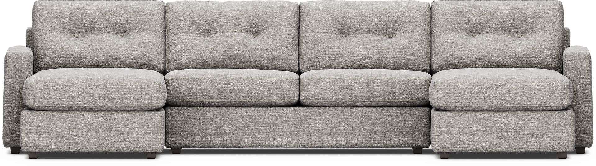 Gray 3 Pc ModularOne Gel Foam Sleeper - Image 4