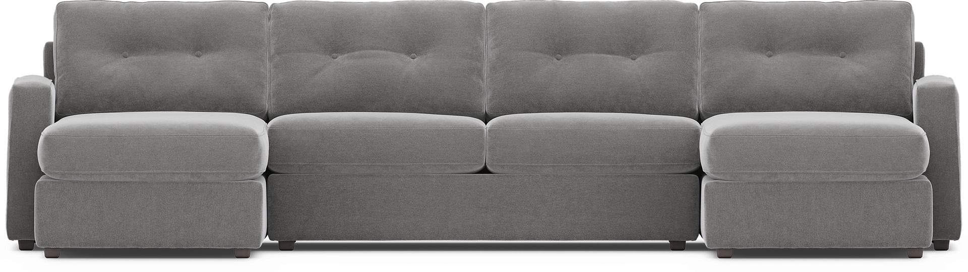 Gray 3 Pc ModularOne Gel Foam Sleeper - Image 4
